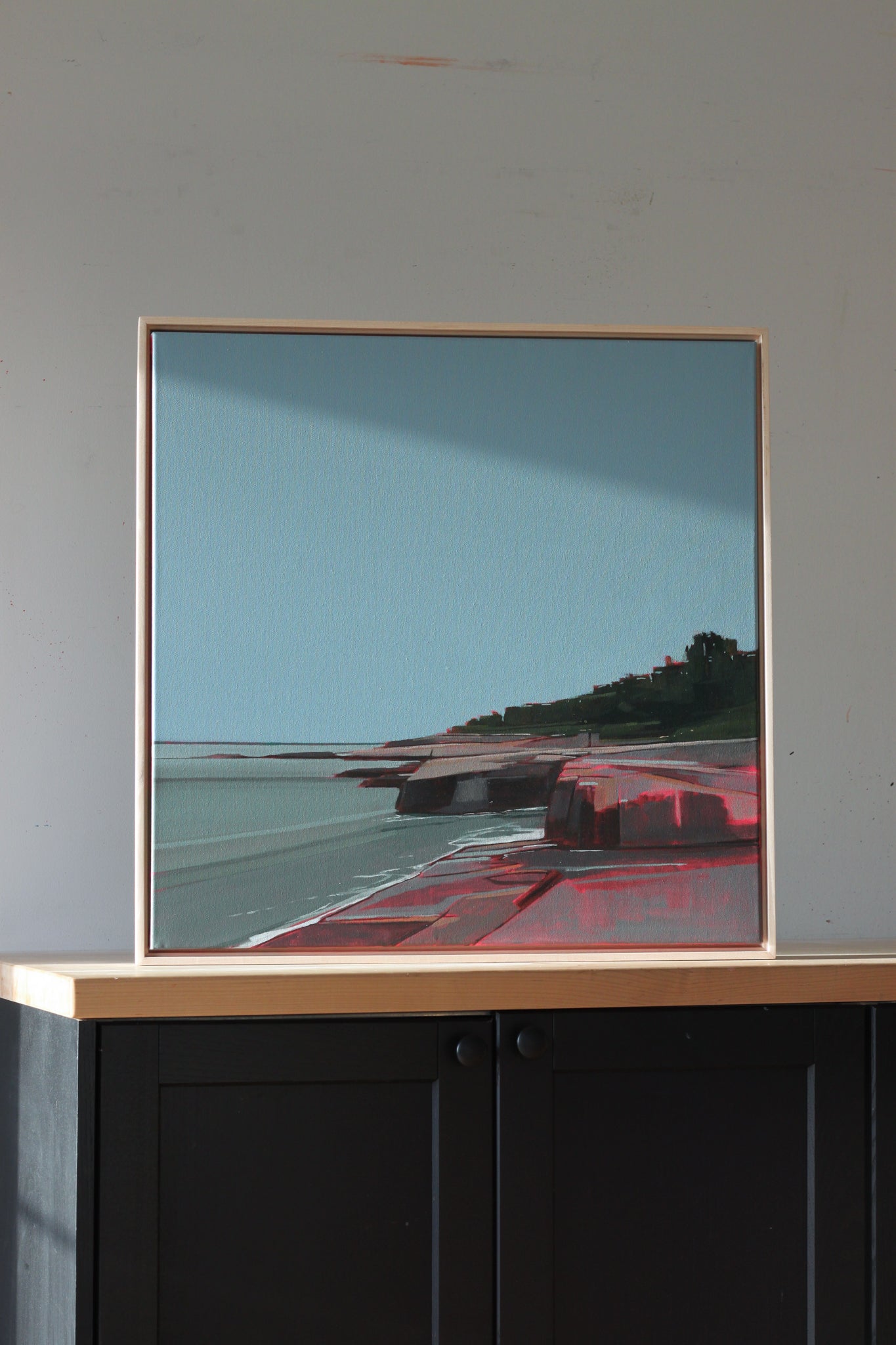Bangs Island | 24x24 | Original Painting Framed