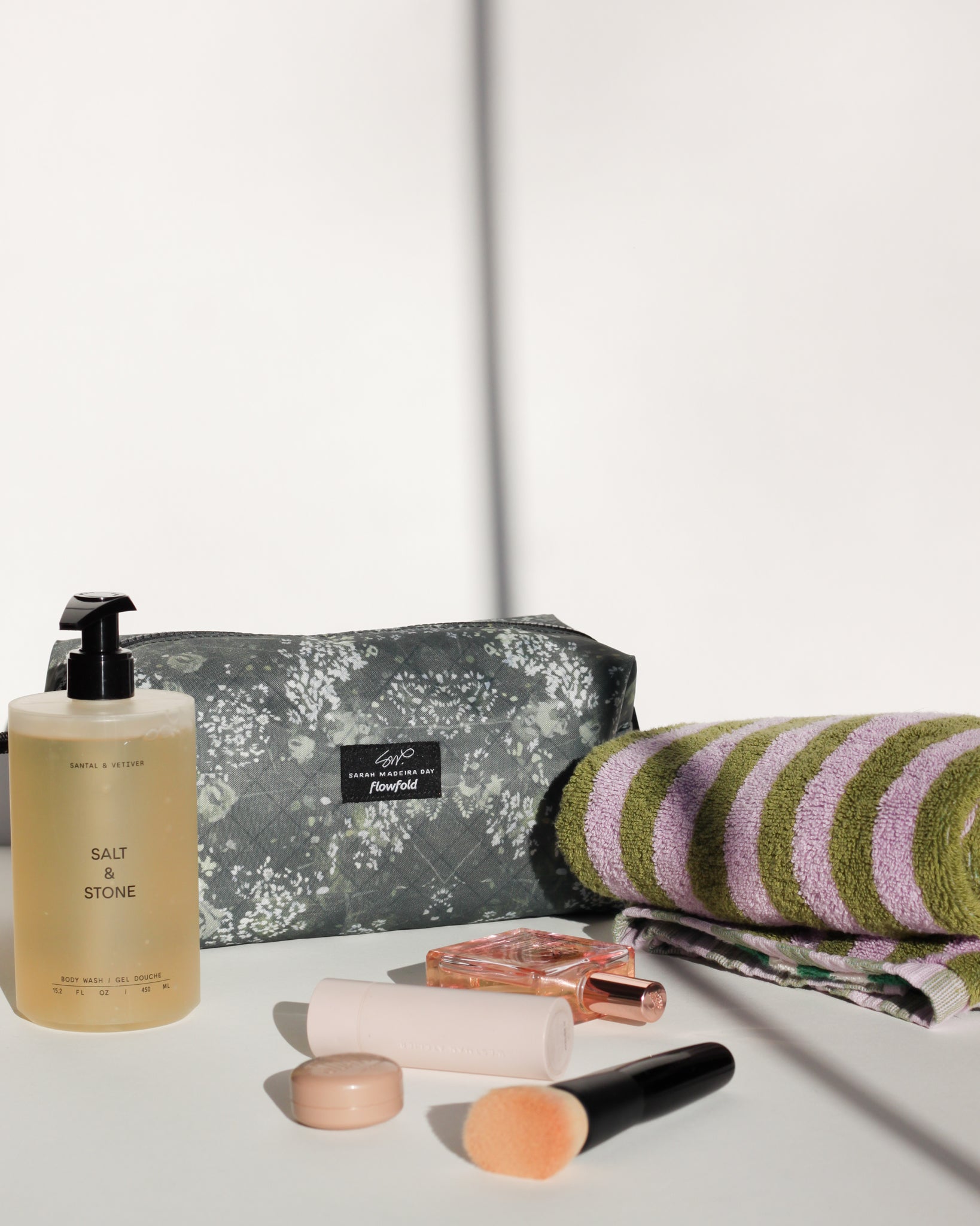 Flowfold x SMD Aviator Travel Kit & Toiletry Bag