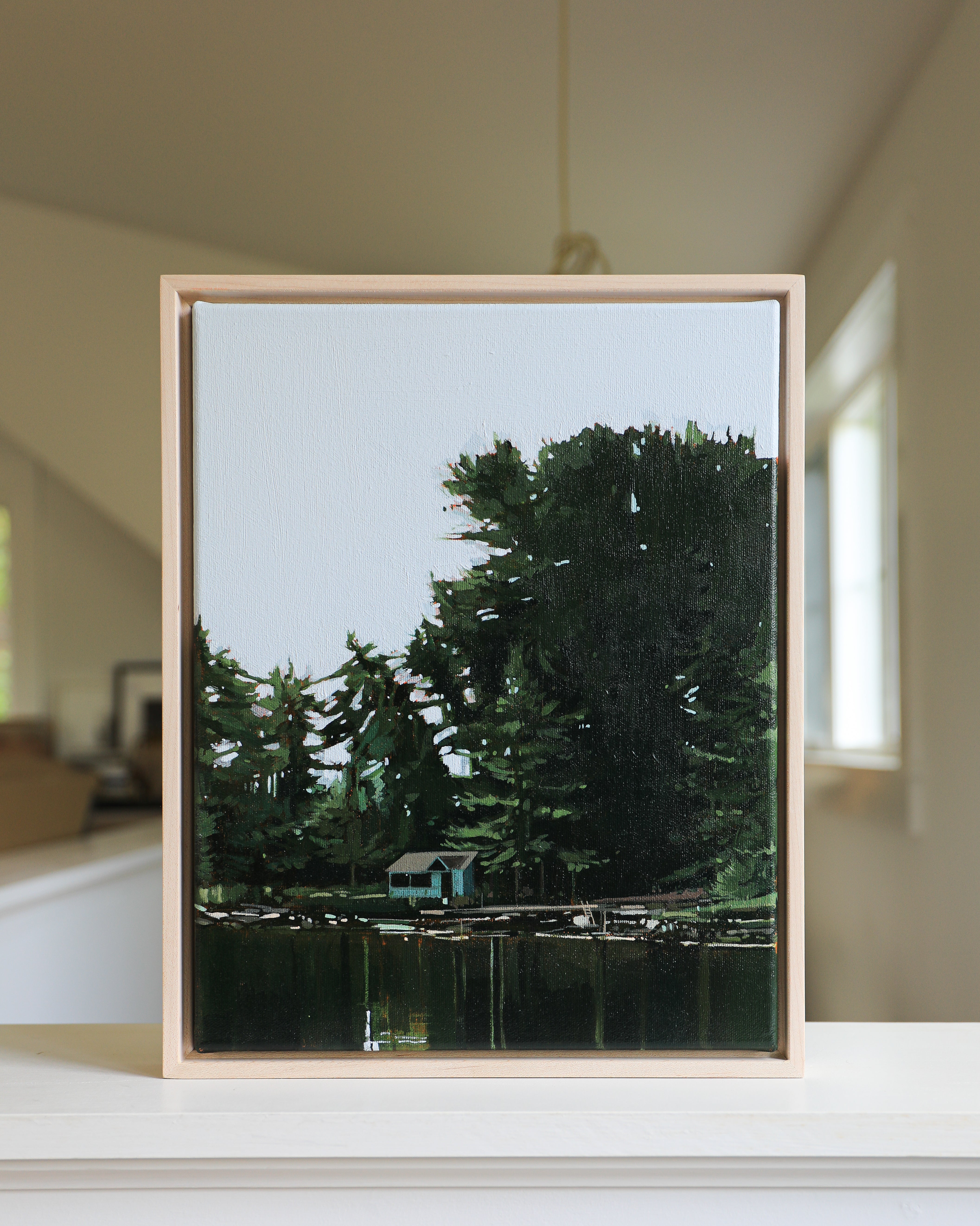 RESERVED AB Commission | 11x14 | Acrylic on Canvas Framed
