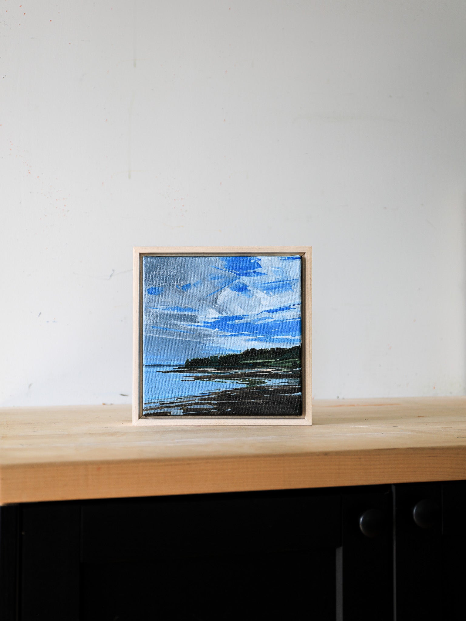 Dix Point | 8x8 | Acrylic on Canvas Framed