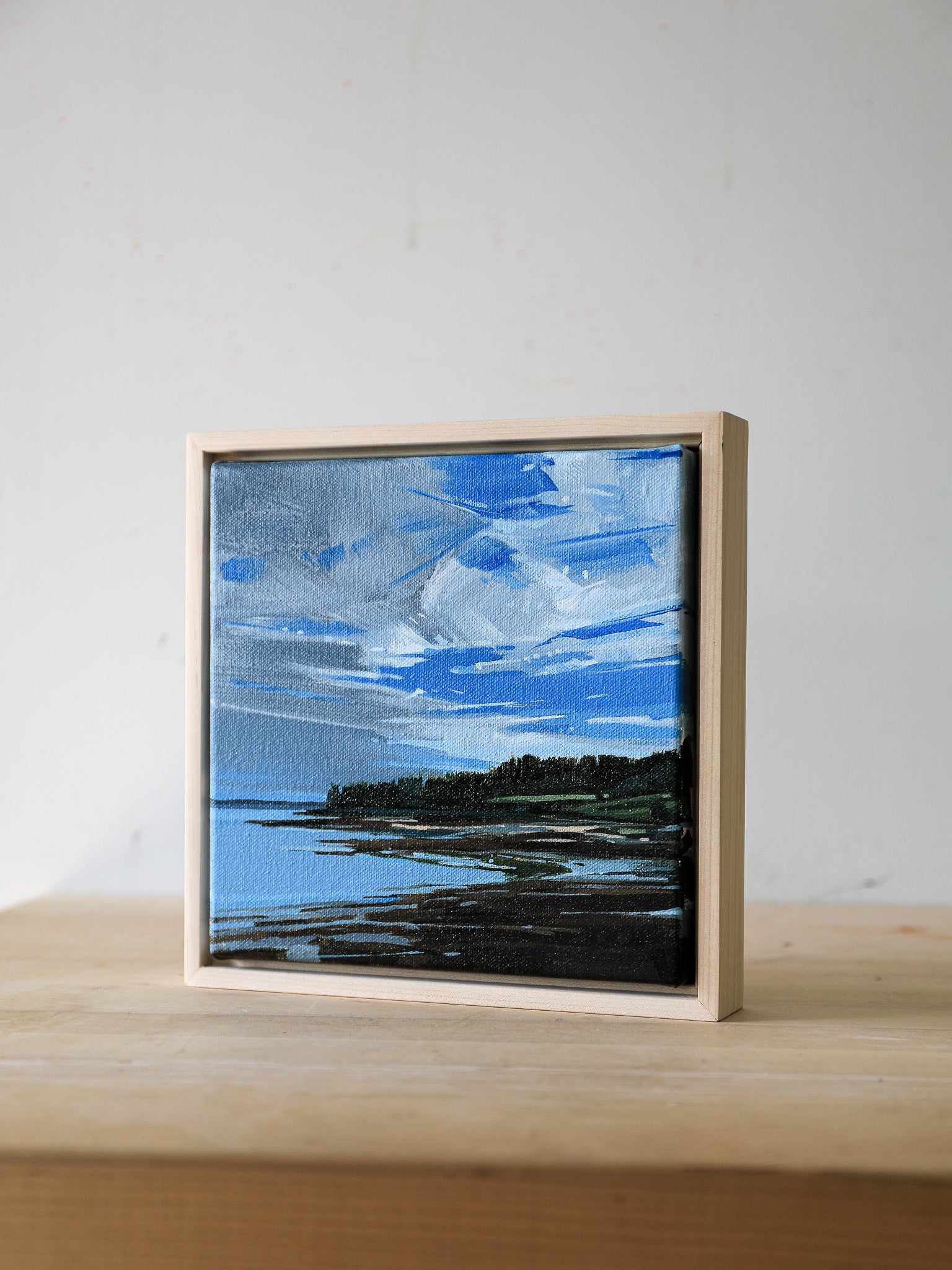 Dix Point | 8x8 | Acrylic on Canvas Framed