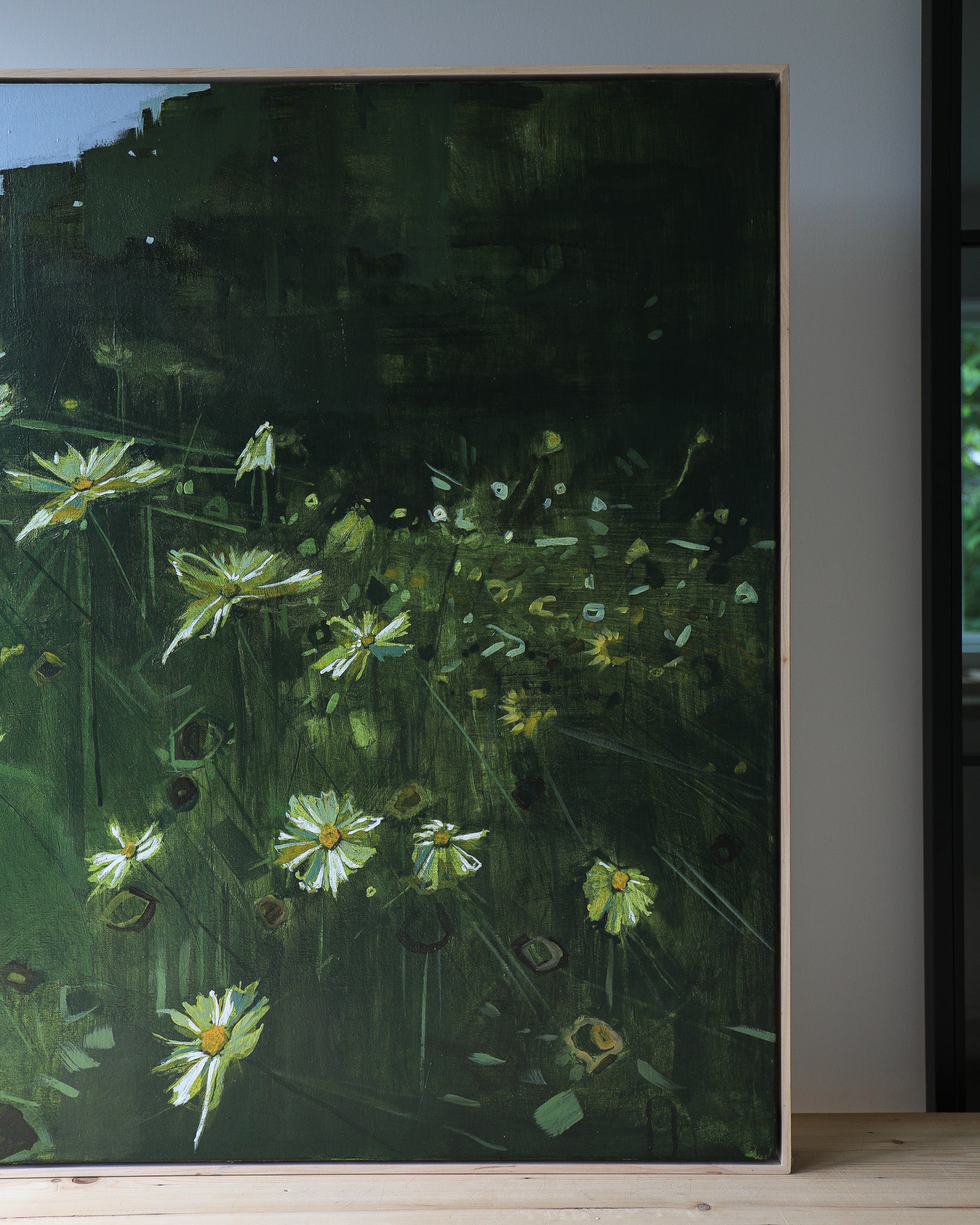 Wild Flowers | 36x36 | Acrylic on Canvas Framed