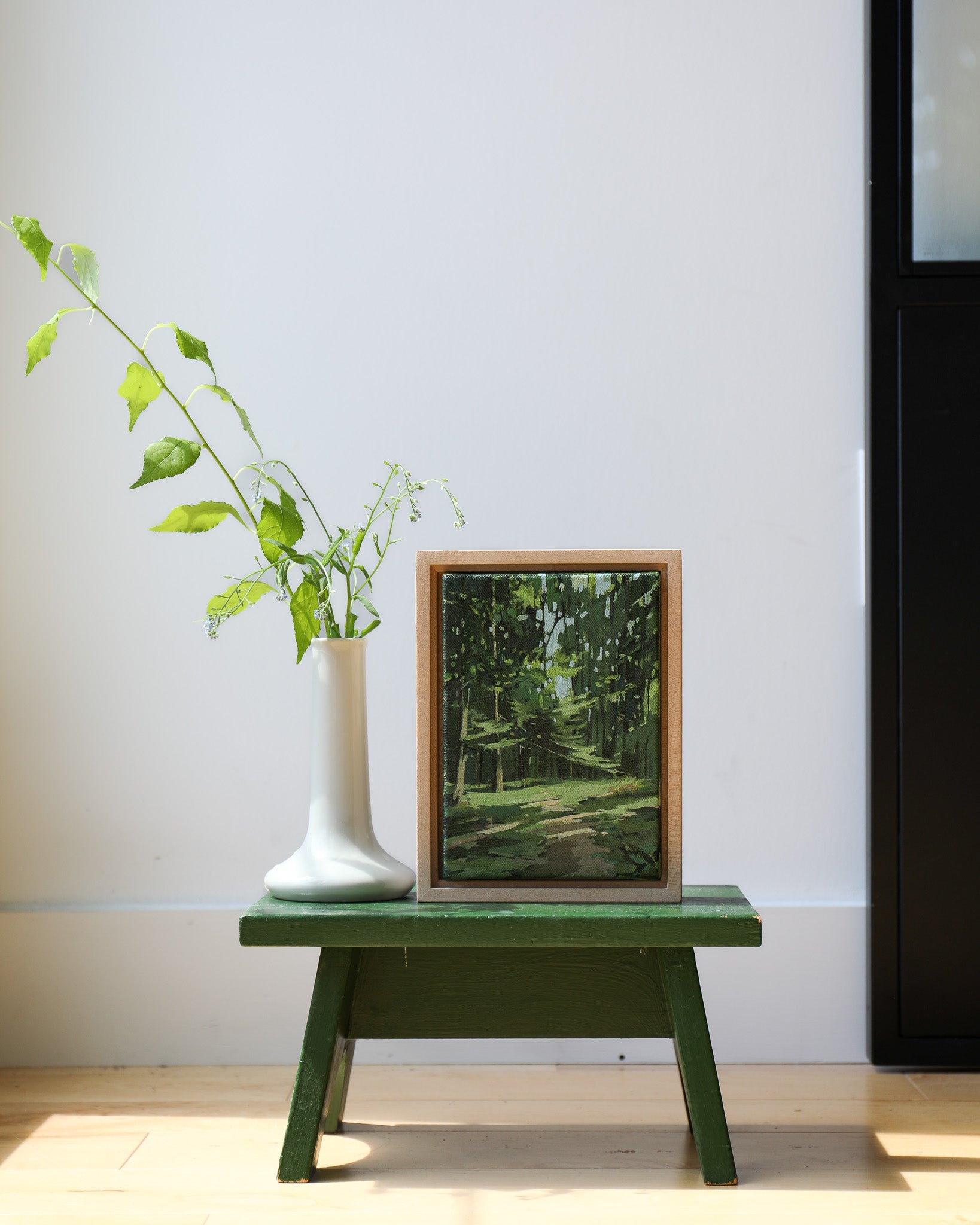 Broad Cove Trails Study | 5x7 | Acrylic on Canvas Framed