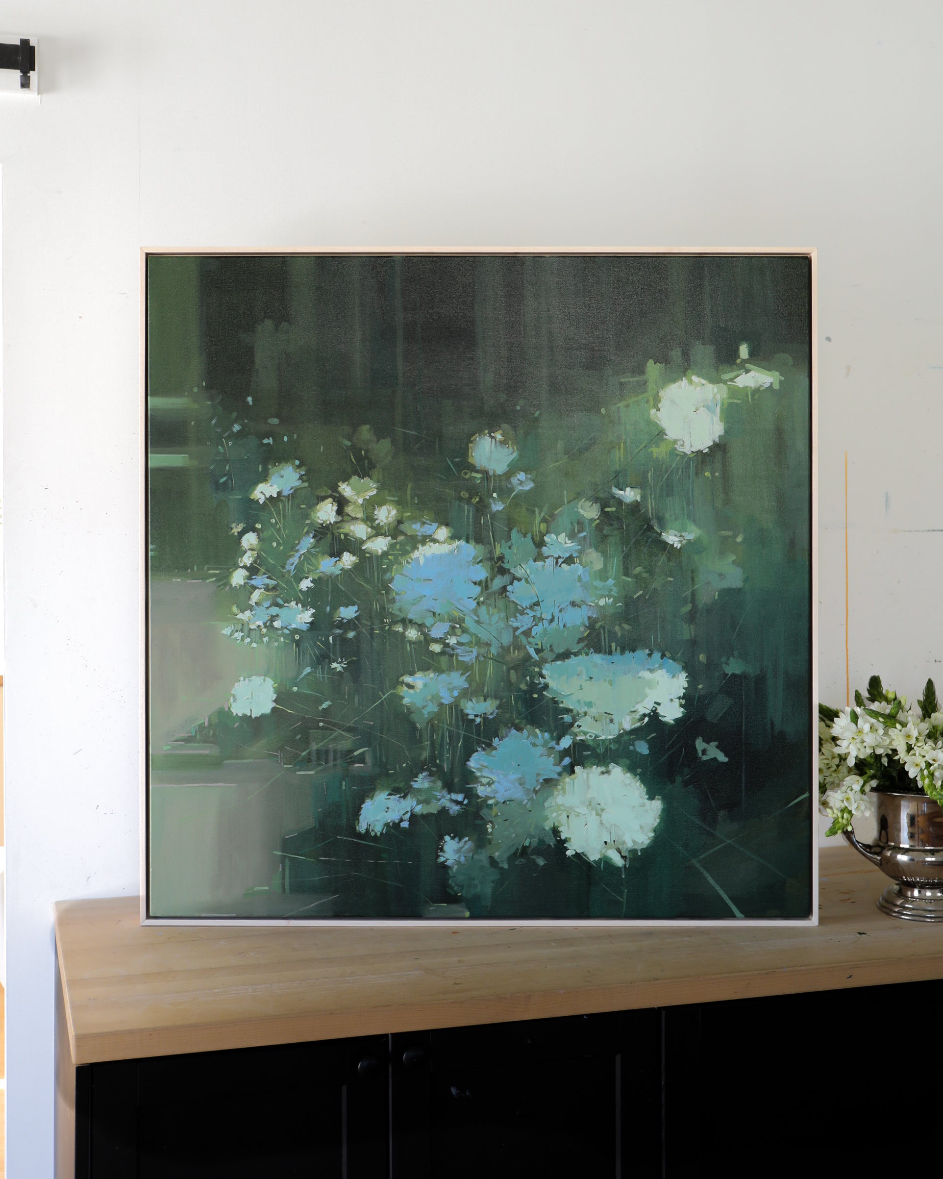 Queen Anne | 40x40 Original Acrylic Painting on Canvas (Framed)