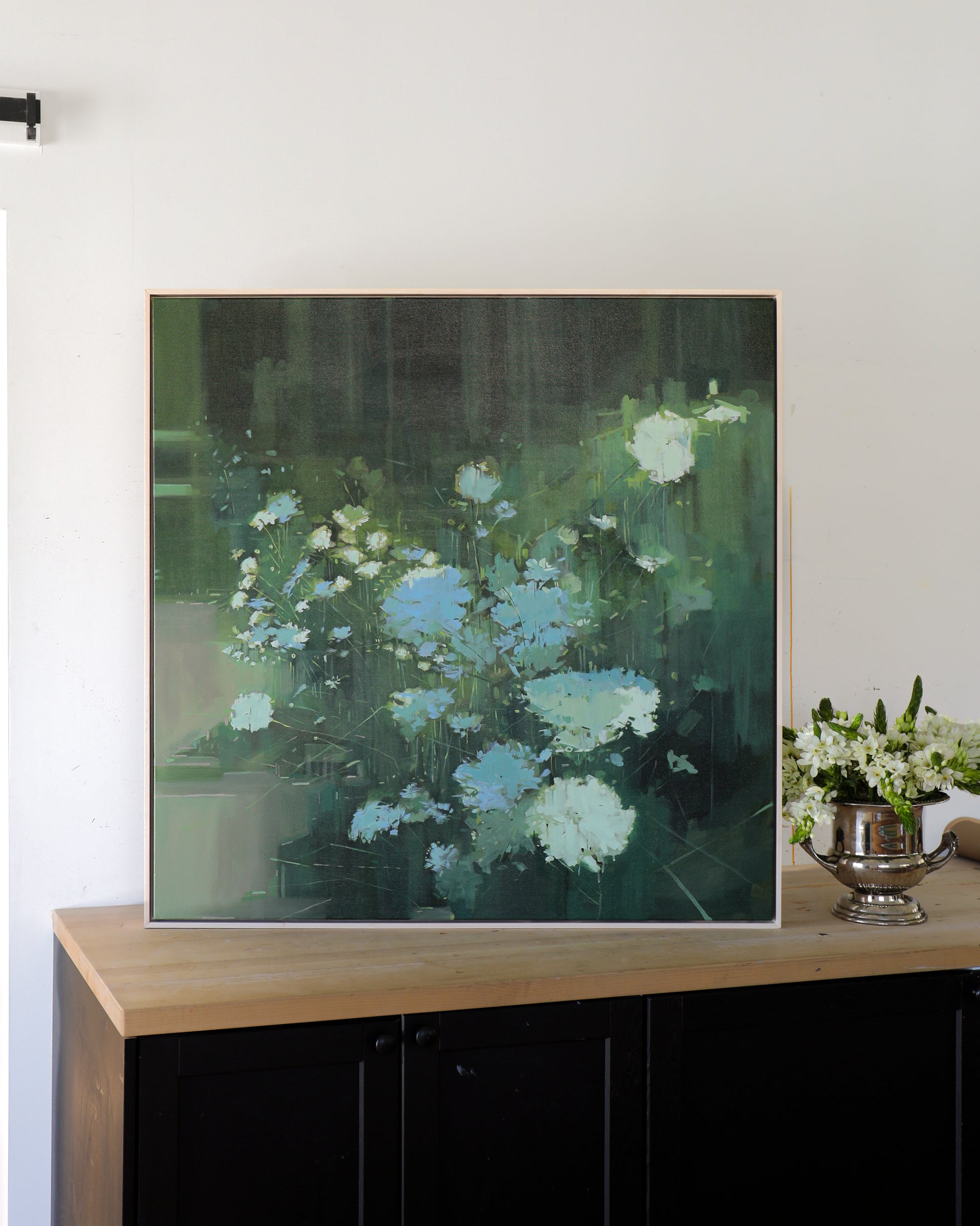 Queen Anne | 40x40 Original Acrylic Painting on Canvas (Framed)