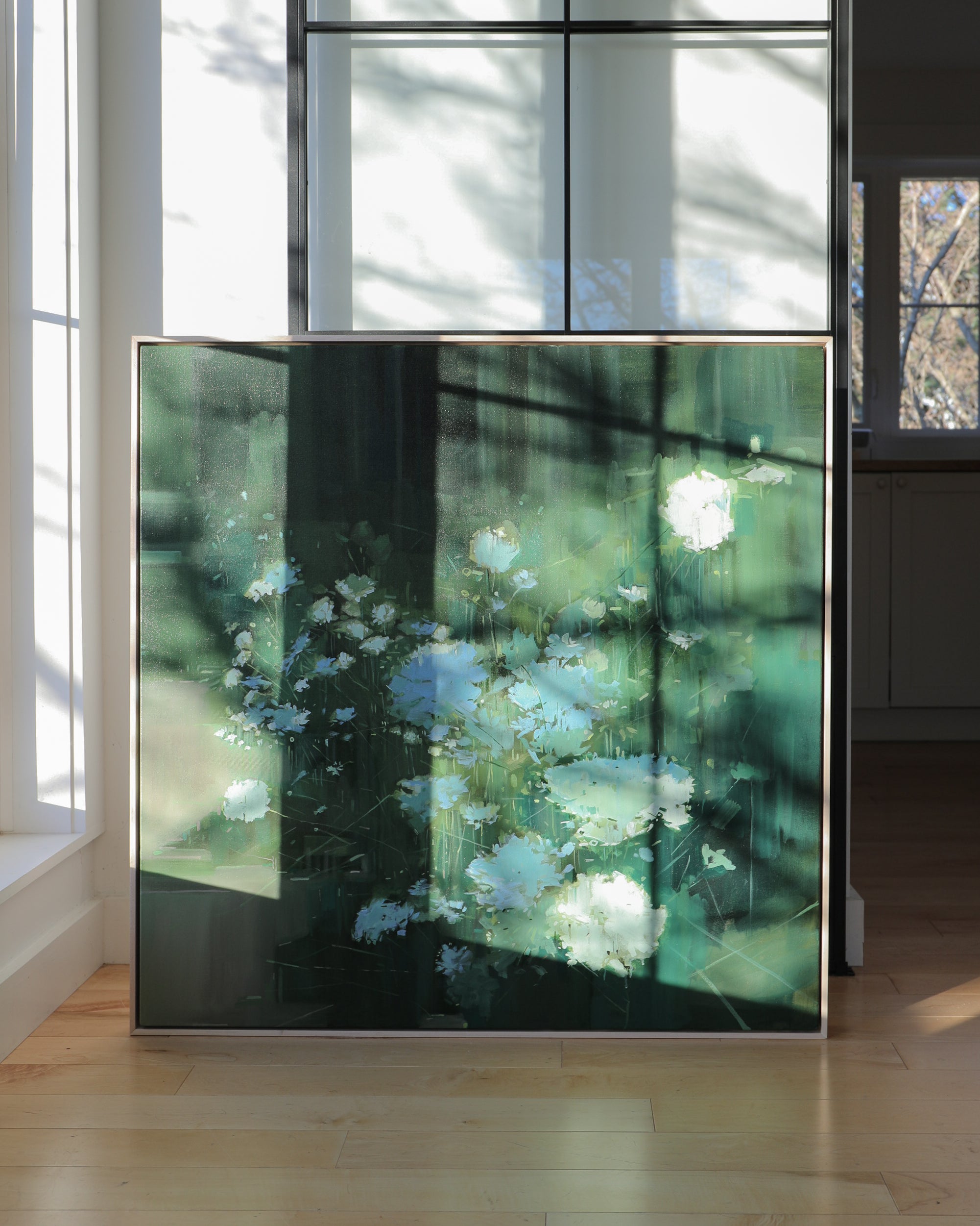 Queen Anne | 40x40 Original Acrylic Painting on Canvas (Framed)