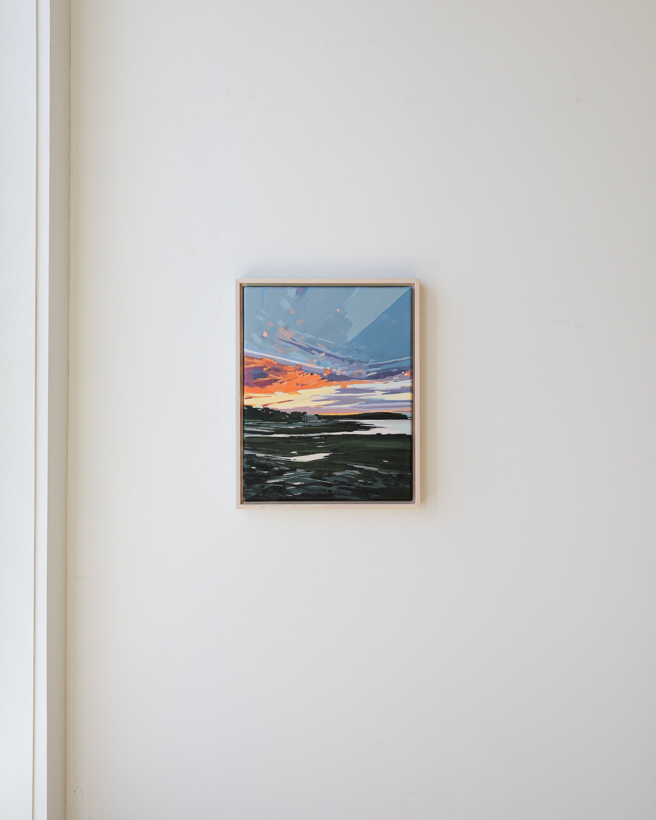 RESERVED EK Commission | 11x14 | Original Acrylic Painting on Canvas Framed