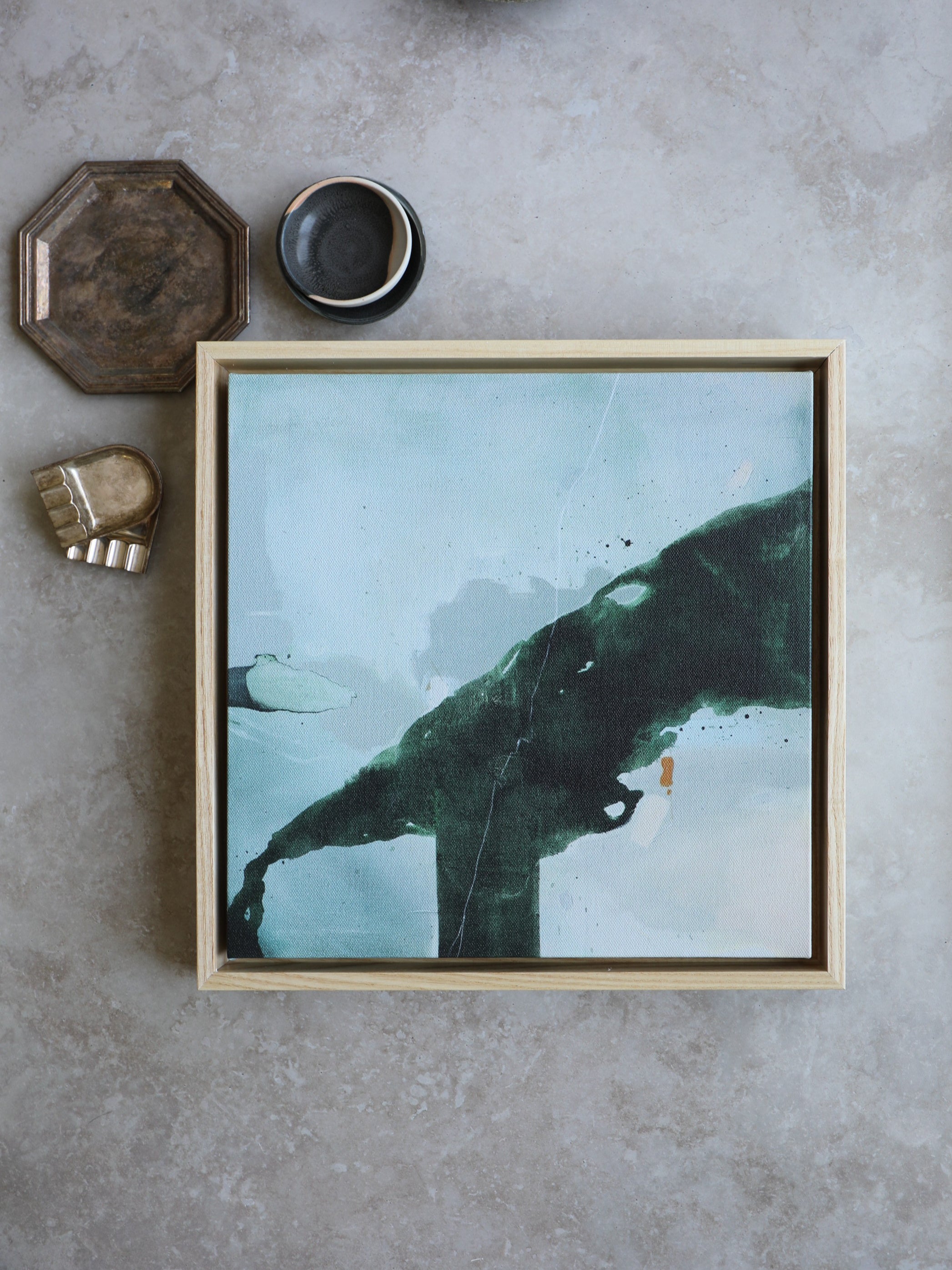 Maker Abstraction | Stretched Print on Canvas