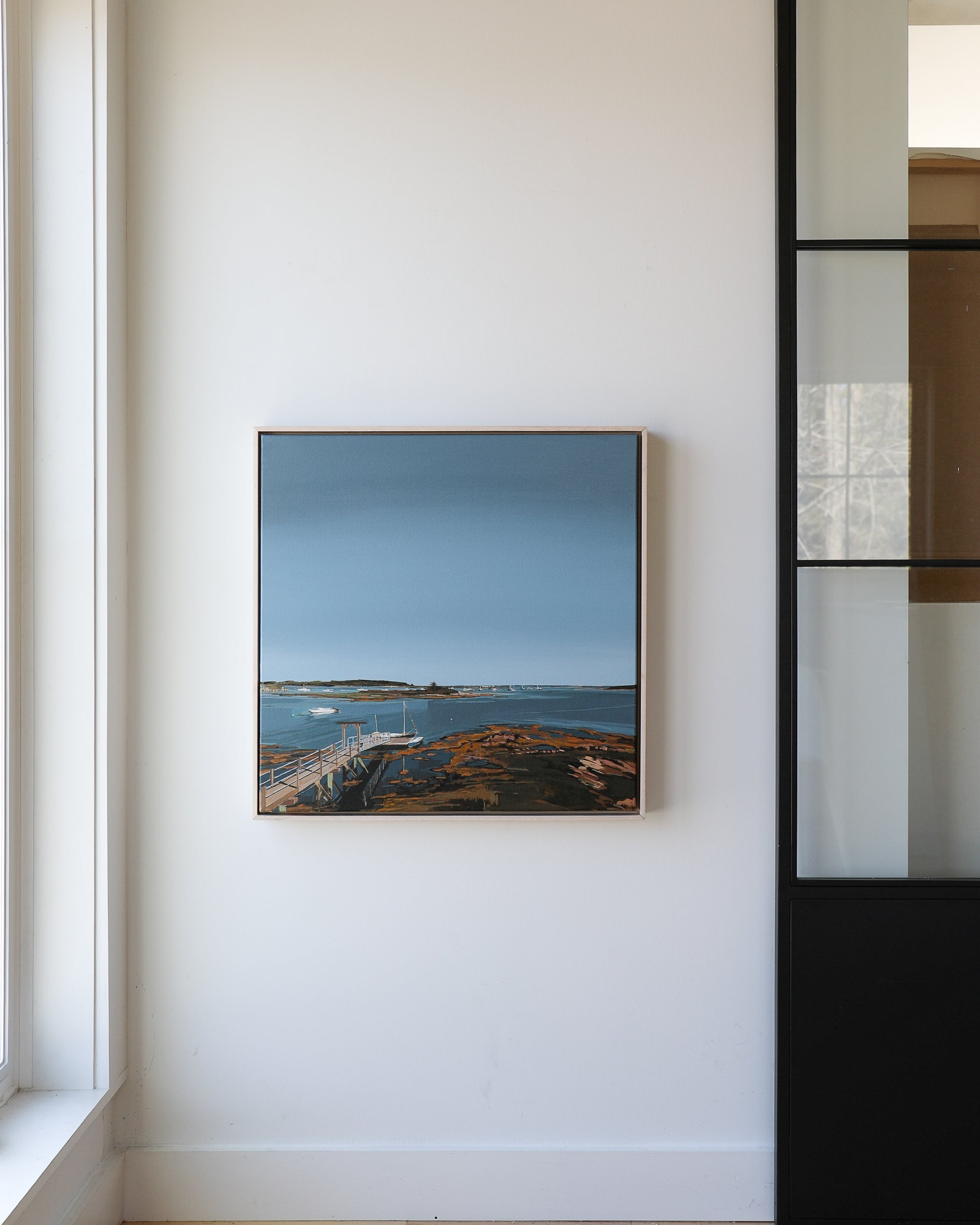 RESERVED KL Commission | 24x24 | Original Acrylic Painting on Canvas Framed