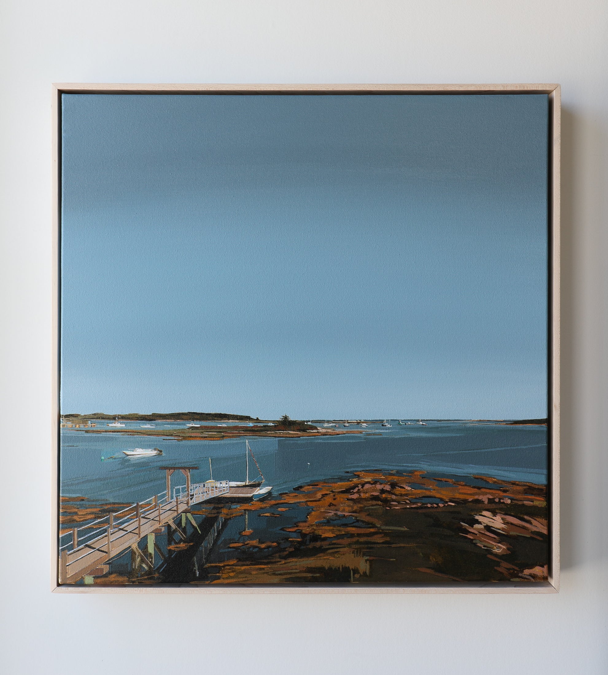 RESERVED KL Commission | 24x24 | Original Acrylic Painting on Canvas Framed
