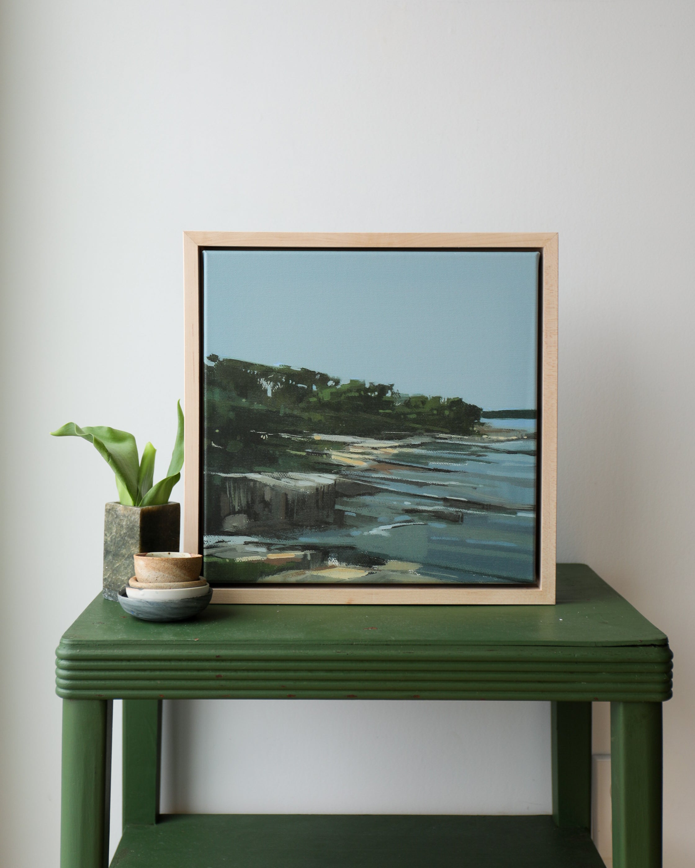 Bangs Island Tide | Stretched Print on Canvas