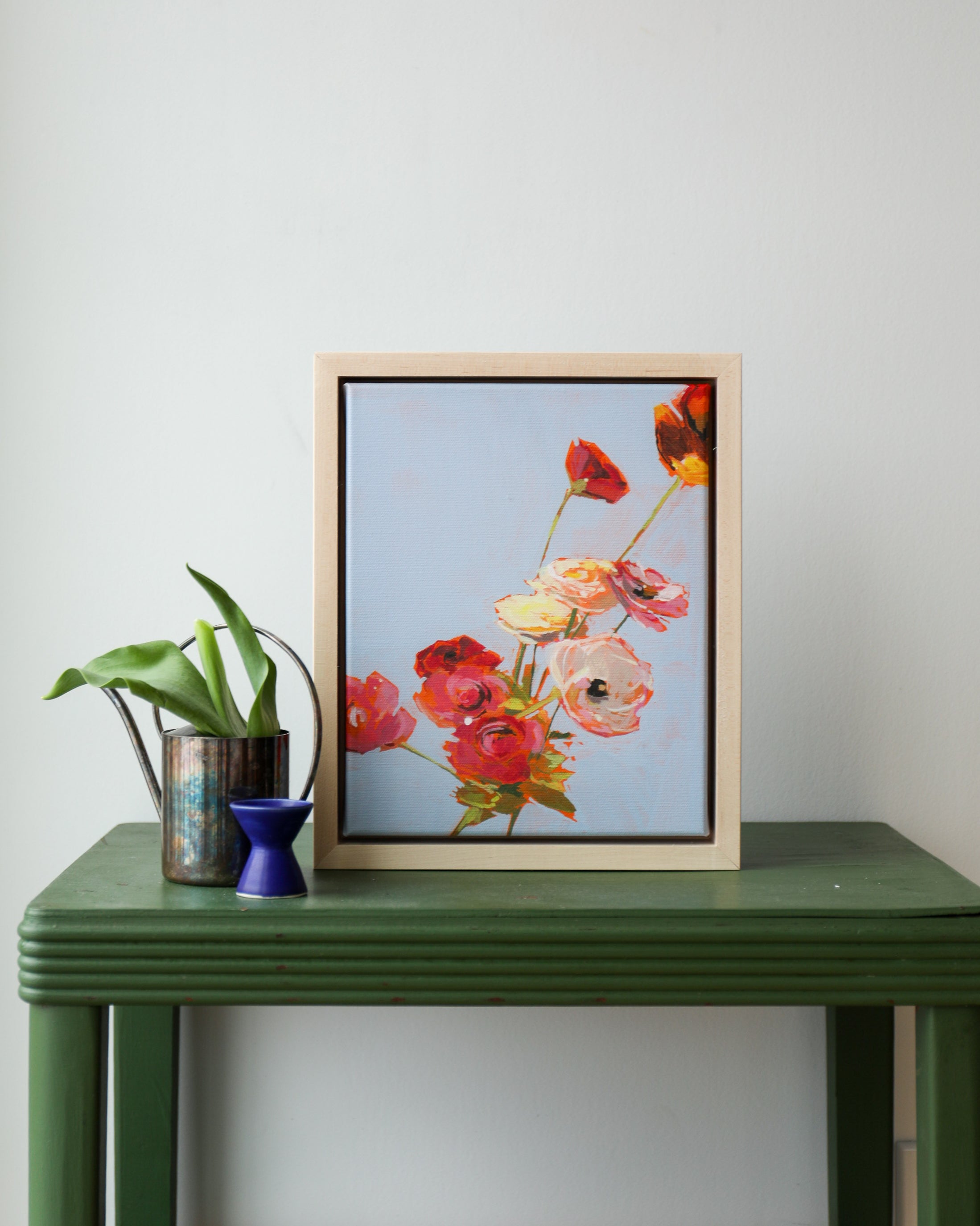 Loose Poppies | Stretched Print on Canvas