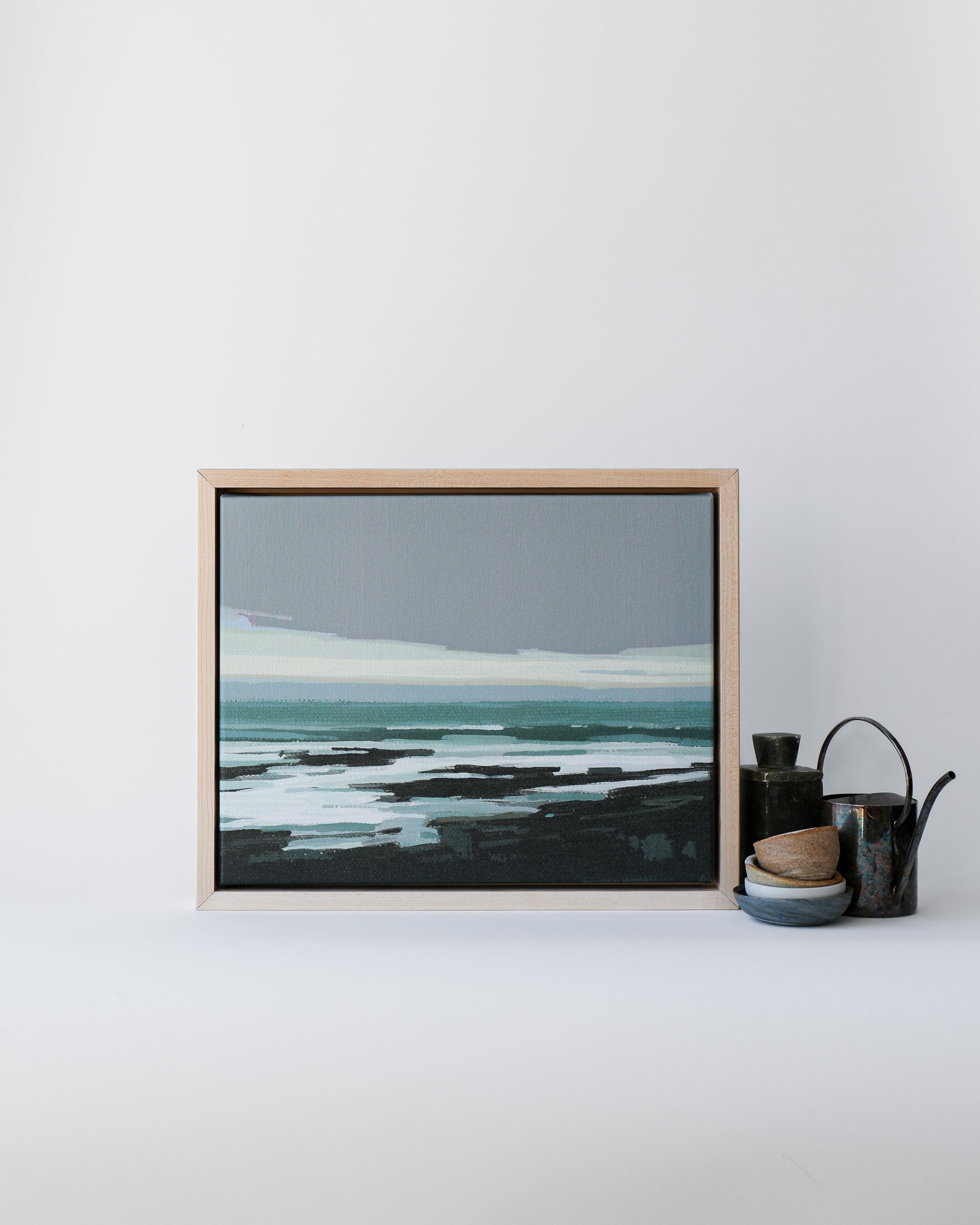 Otter Cliff | Stretched Print on Canvas