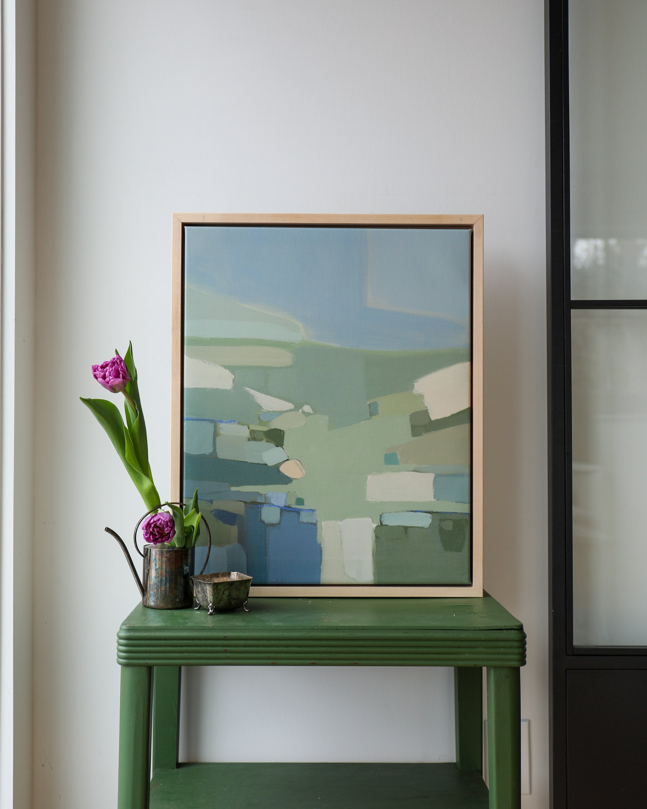 Spring Abstraction | Stretched Print on Canvas