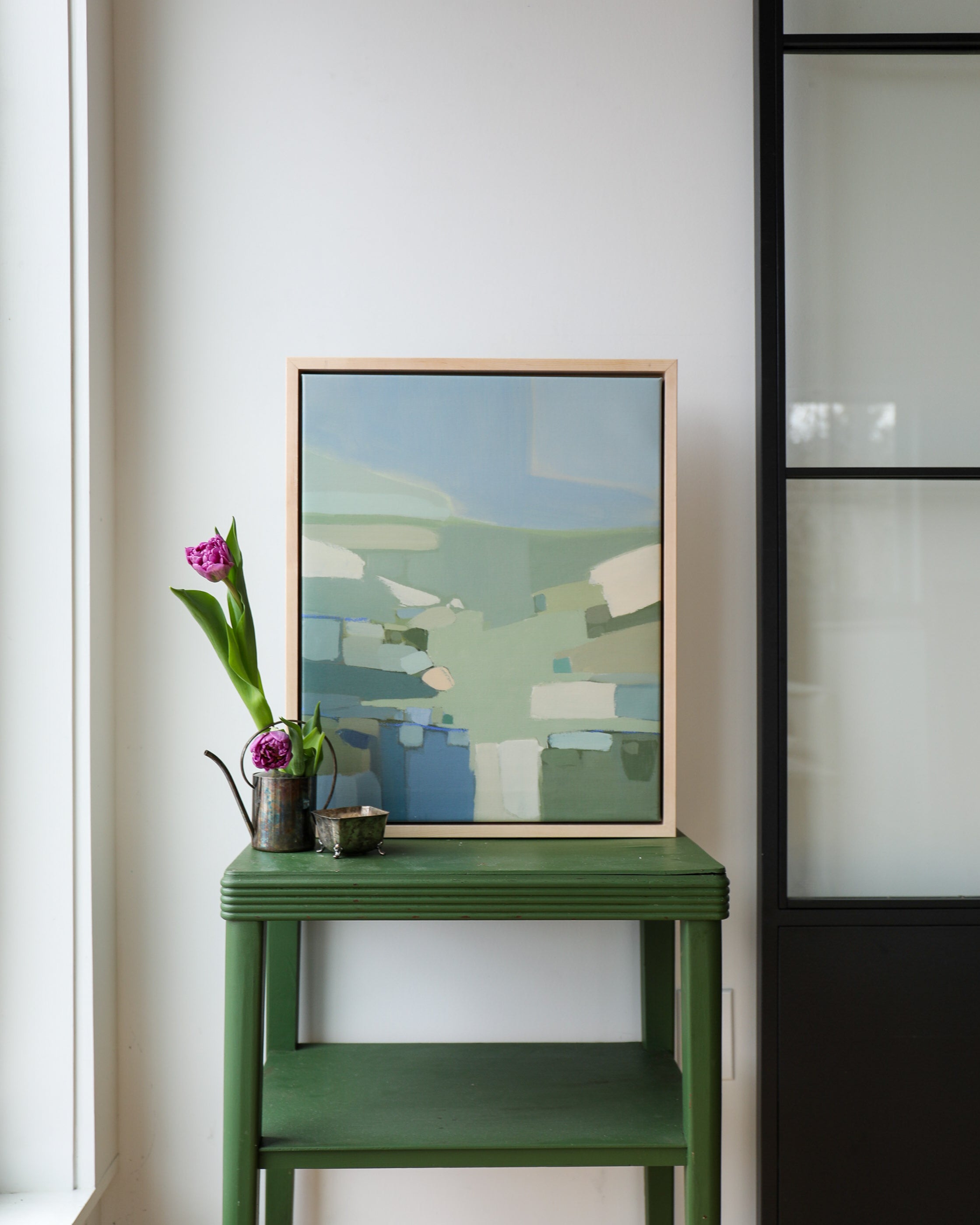 Spring Abstraction | Stretched Print on Canvas