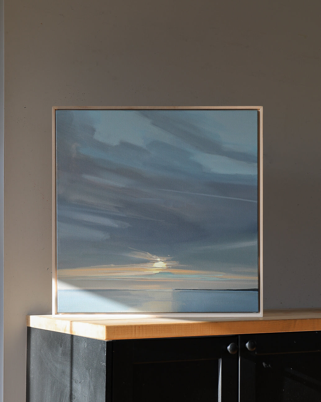 Rockland Sunrise | 24x24 | Original Painting Framed