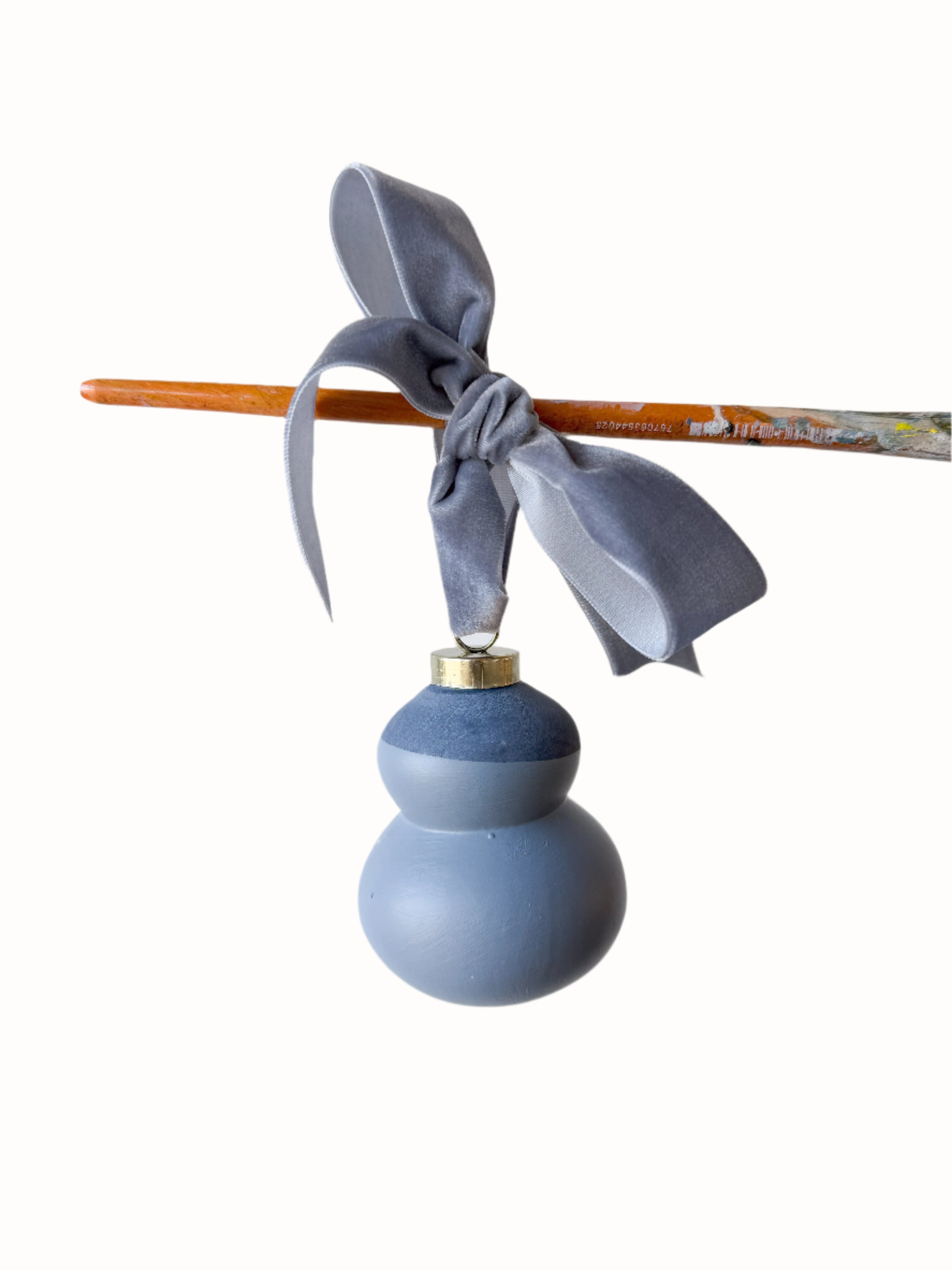 *Imperfect Original Hand Dipped Ceramic Ornament | Fancy