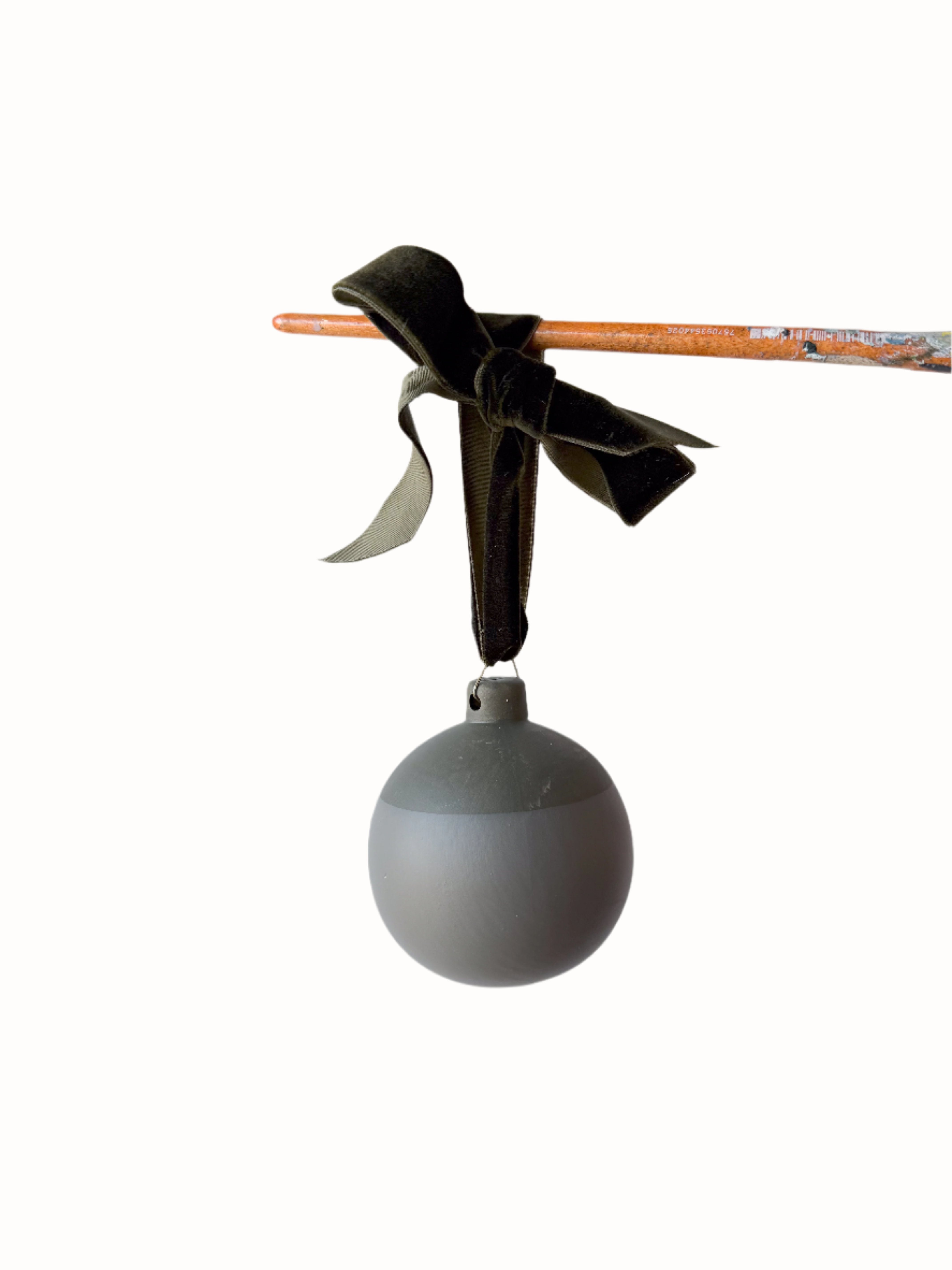 *Imperfect Original Hand Dipped Ceramic Ornament | Round