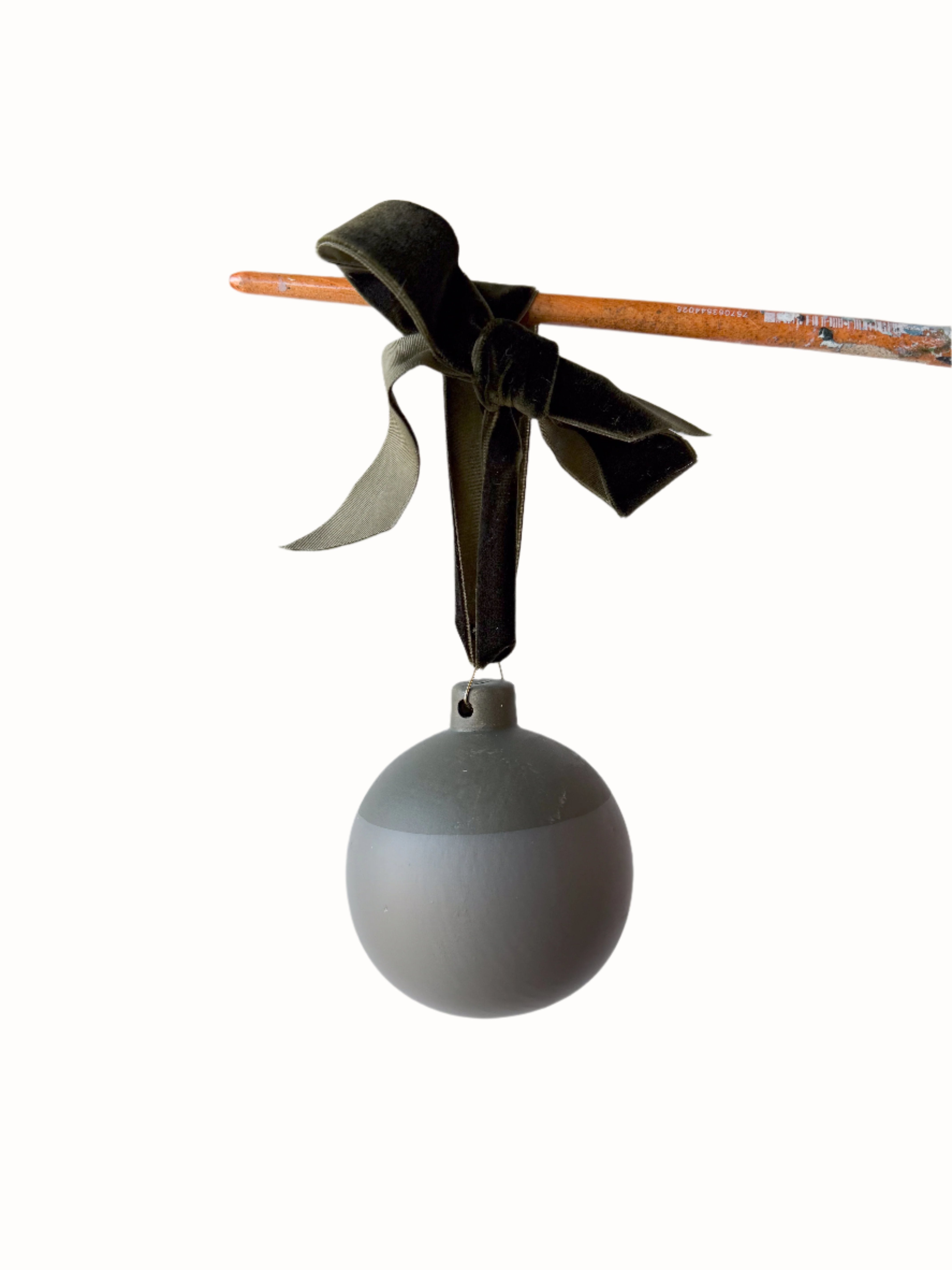 *Imperfect Original Hand Dipped Ceramic Ornament | Round