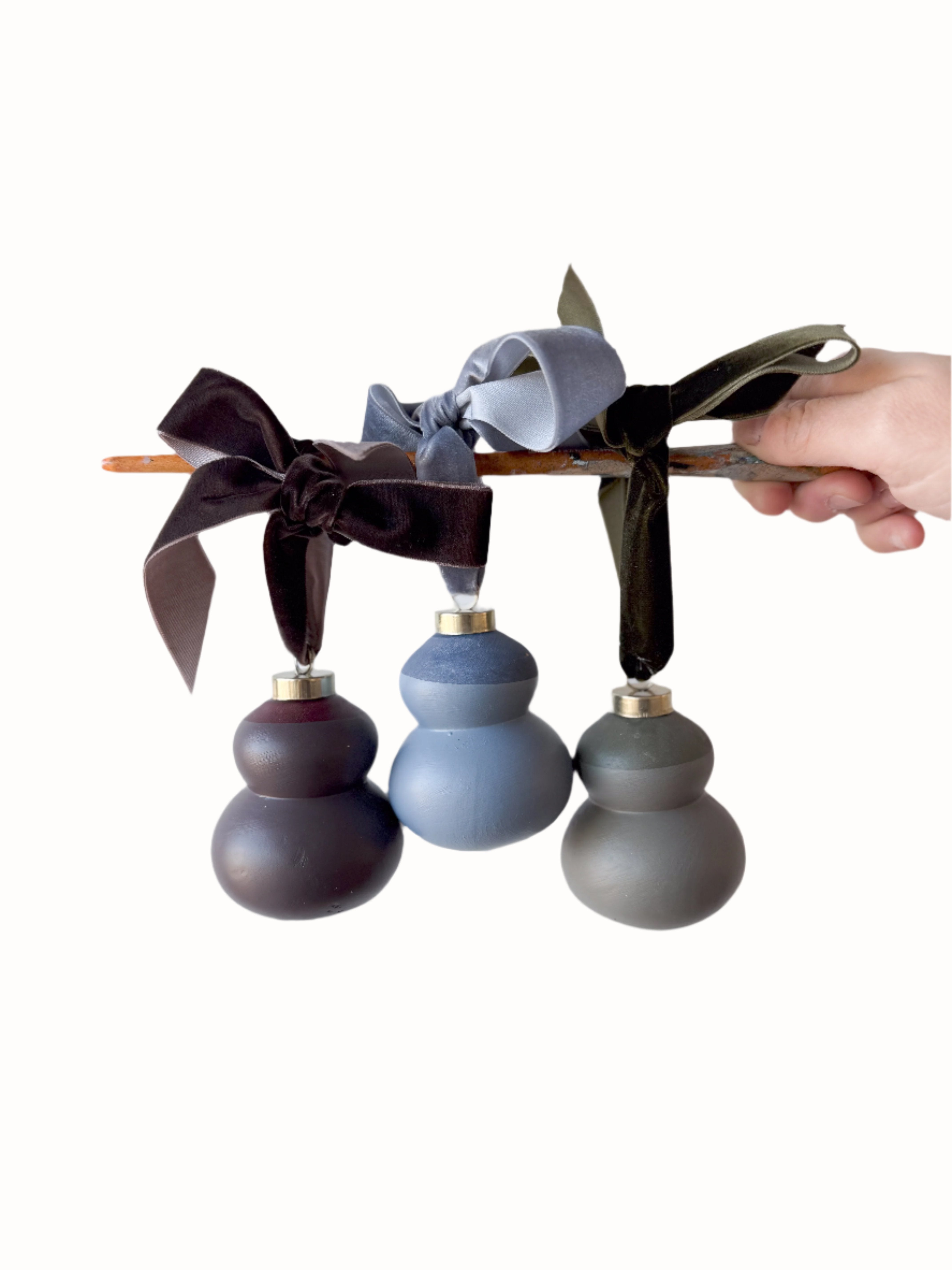 *Imperfect Original Hand Dipped Ceramic Ornament | Fancy