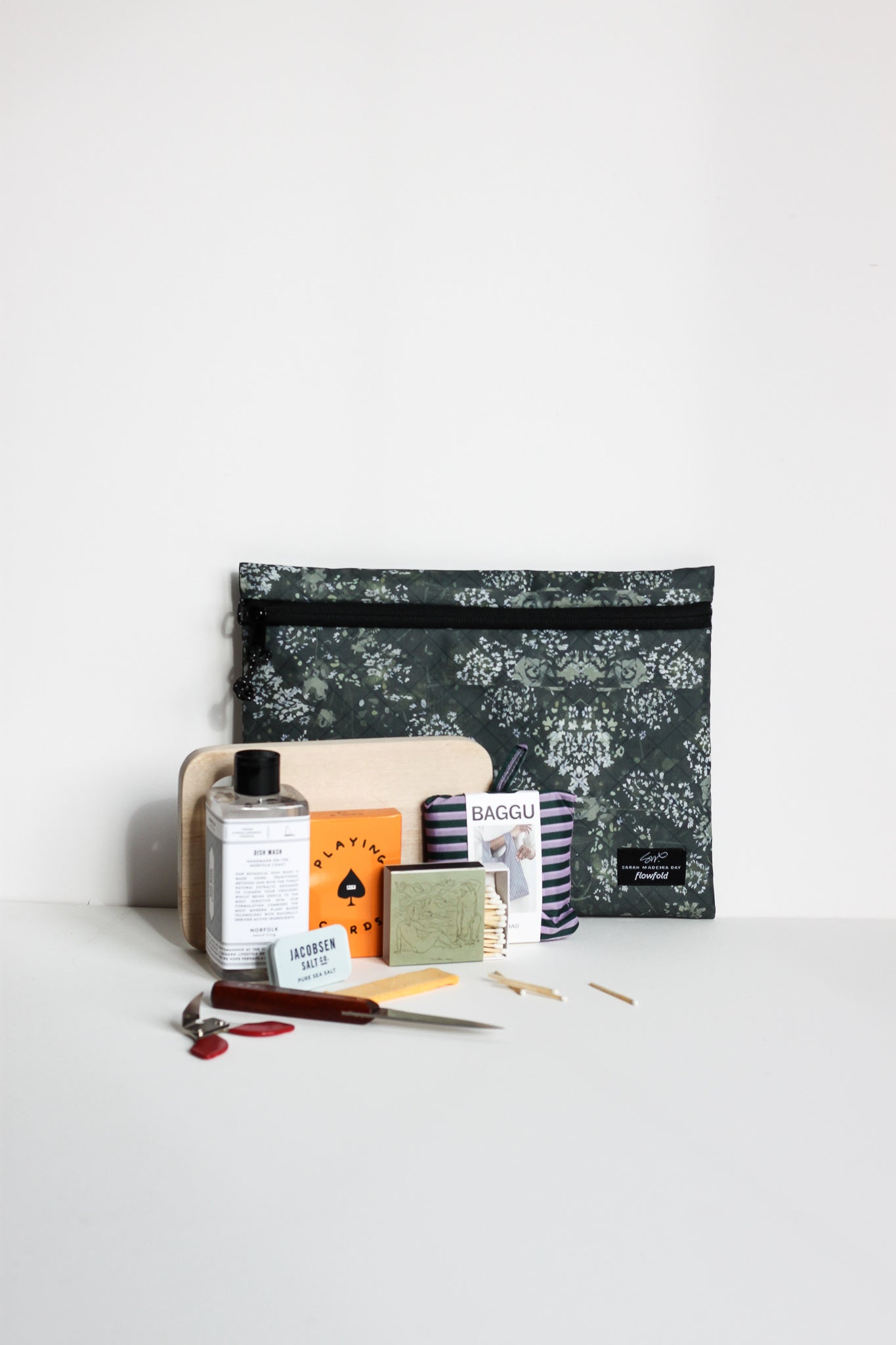 Flowfold x SMD Voyager Utility Zipper Pouch
