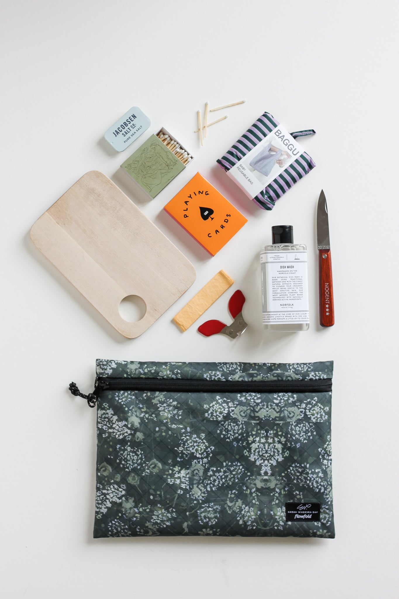 Flowfold x SMD Voyager Utility Zipper Pouch
