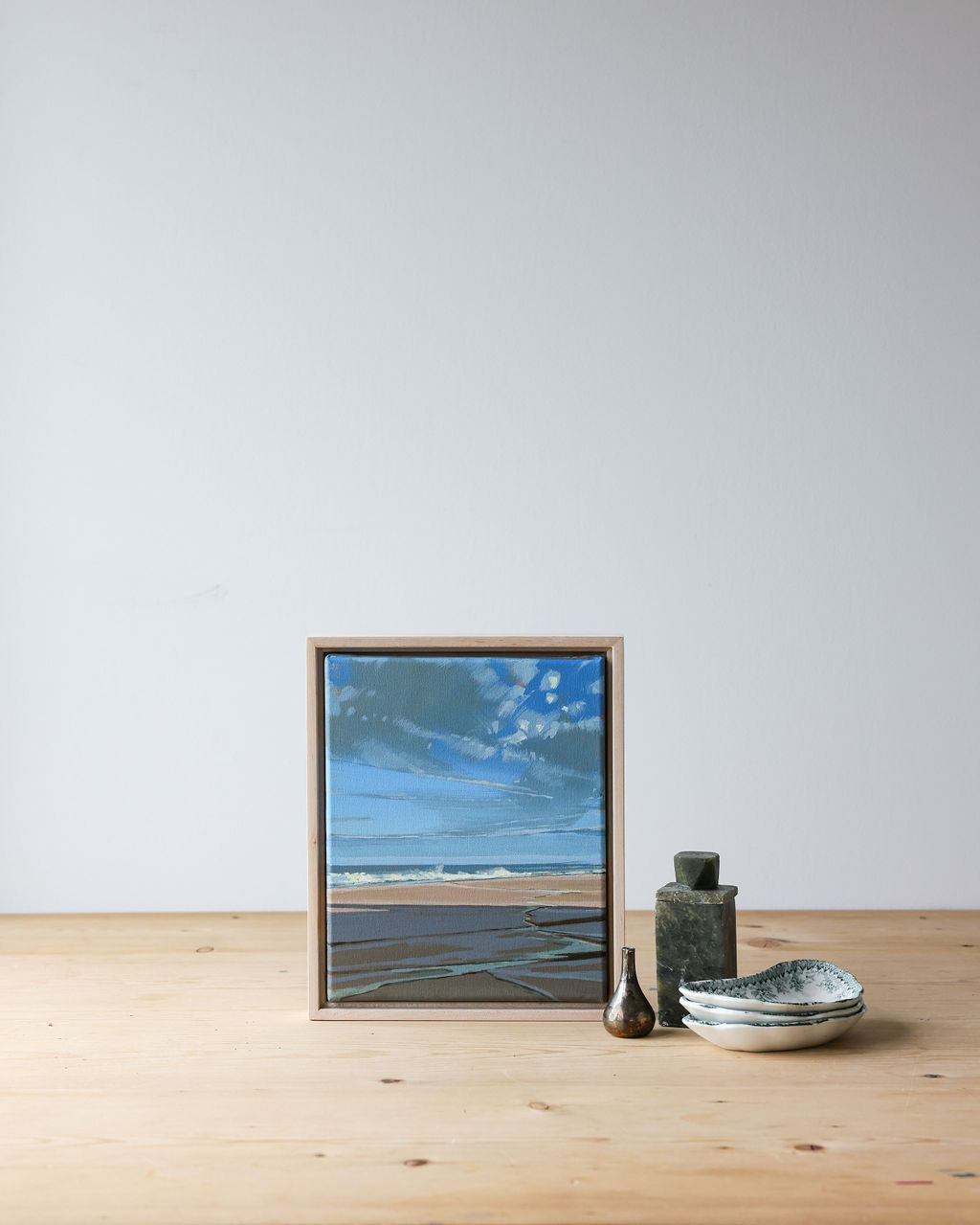 Gibson Beach | 8x10 | Original Painting Framed