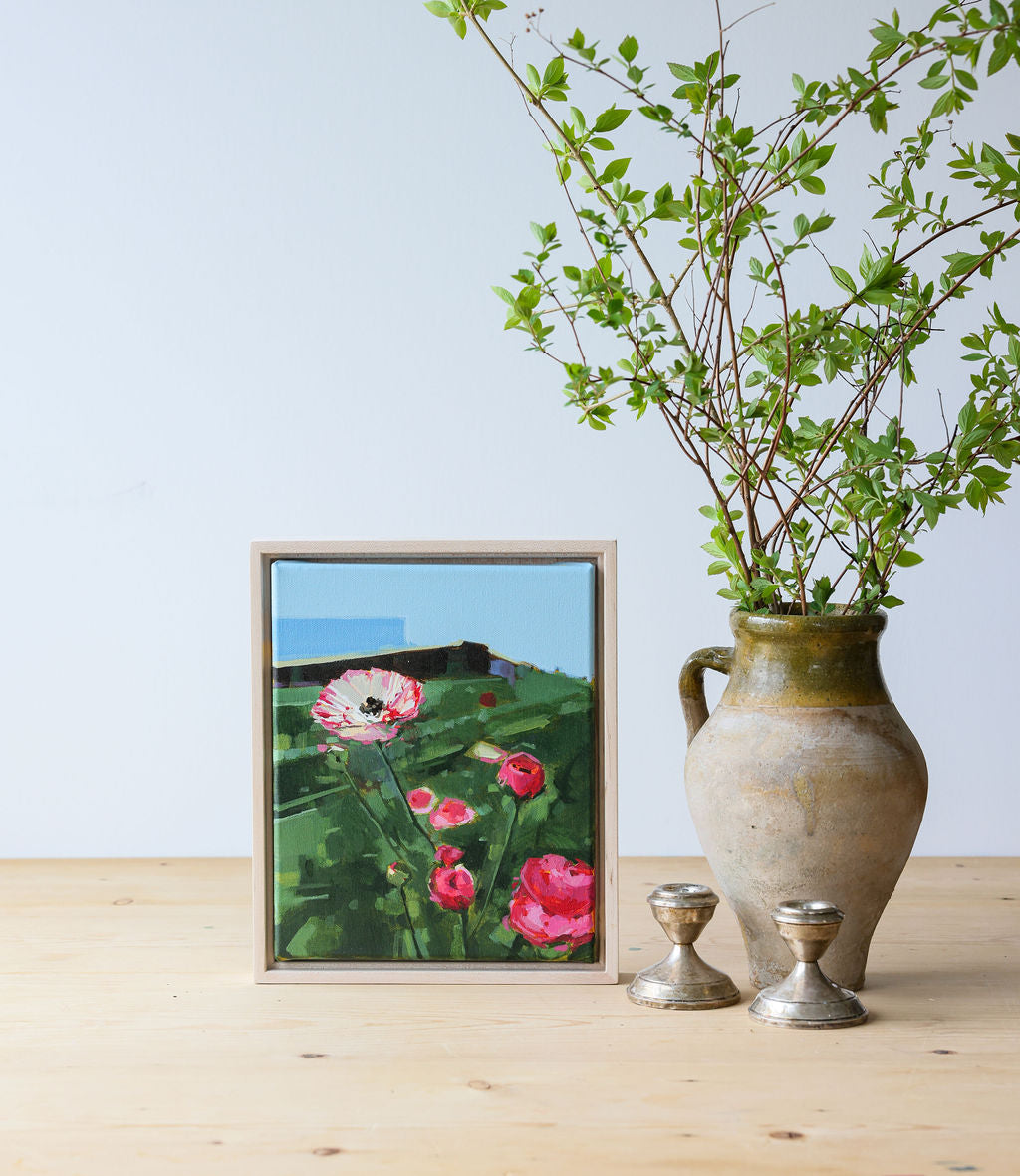 Ranunculus | 8x10 | Original Painting Framed