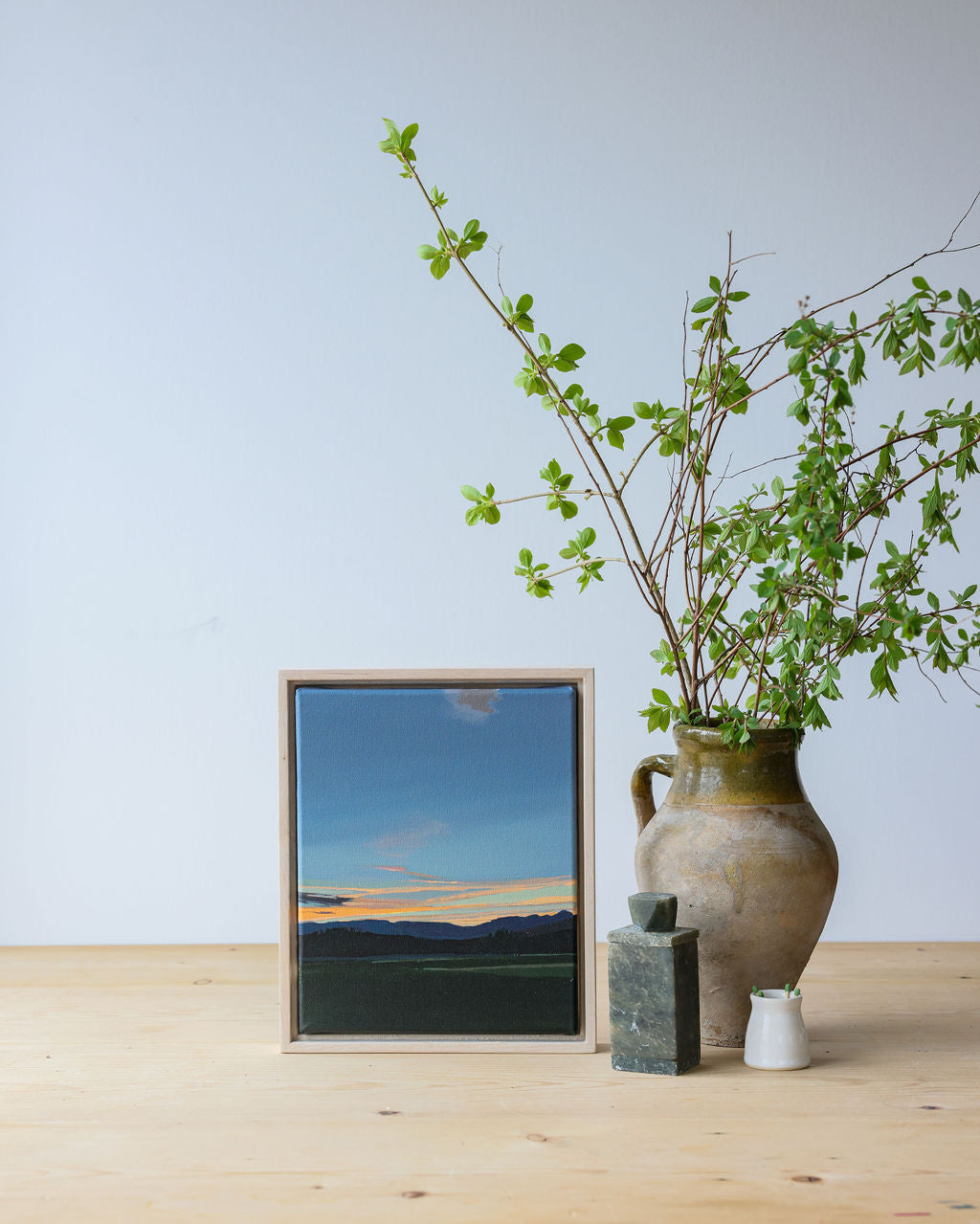 Newry Summer Sunset | 8x10 | Original Painting Framed