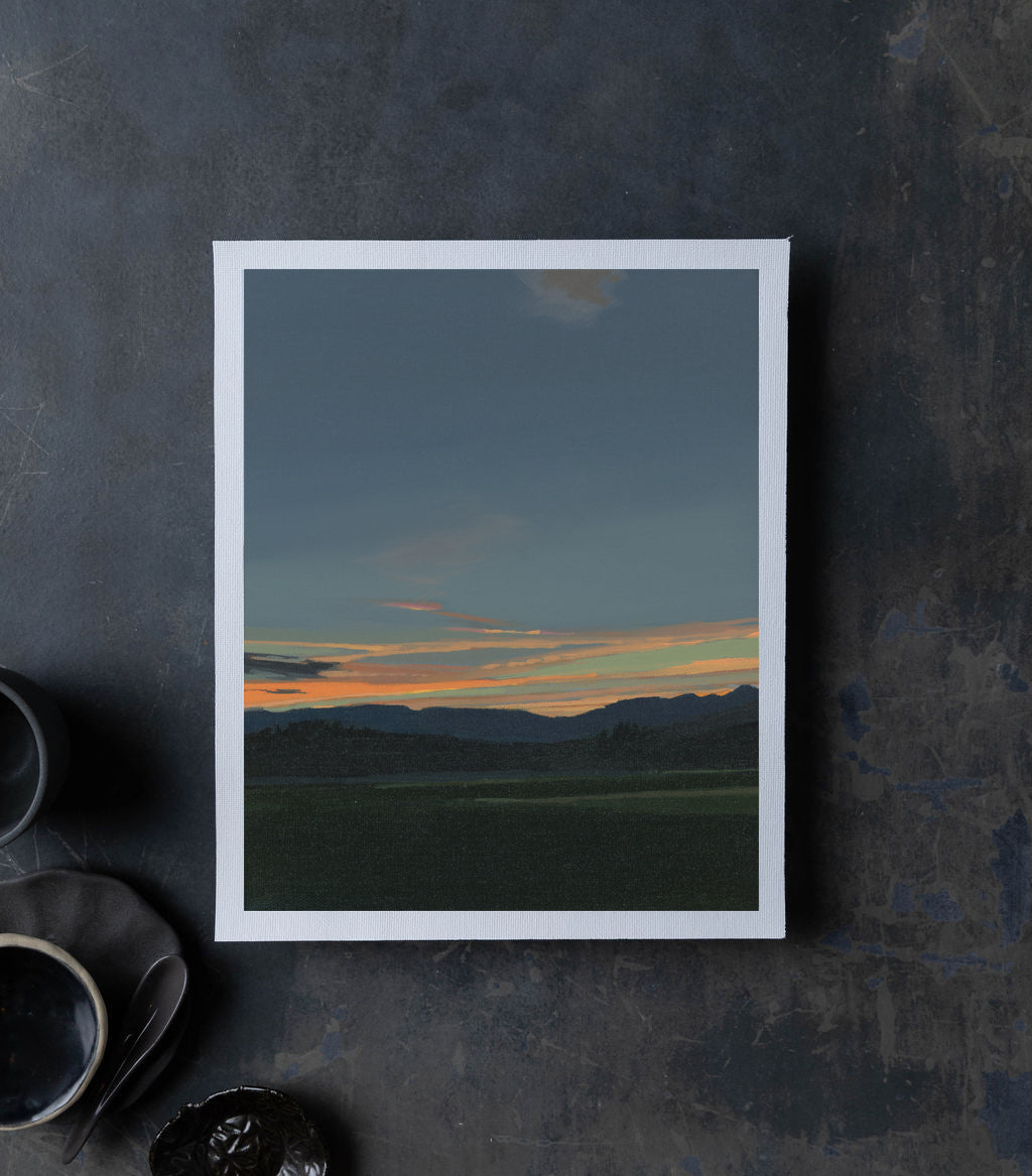 Newry Summer Sunset | Print on Canvas