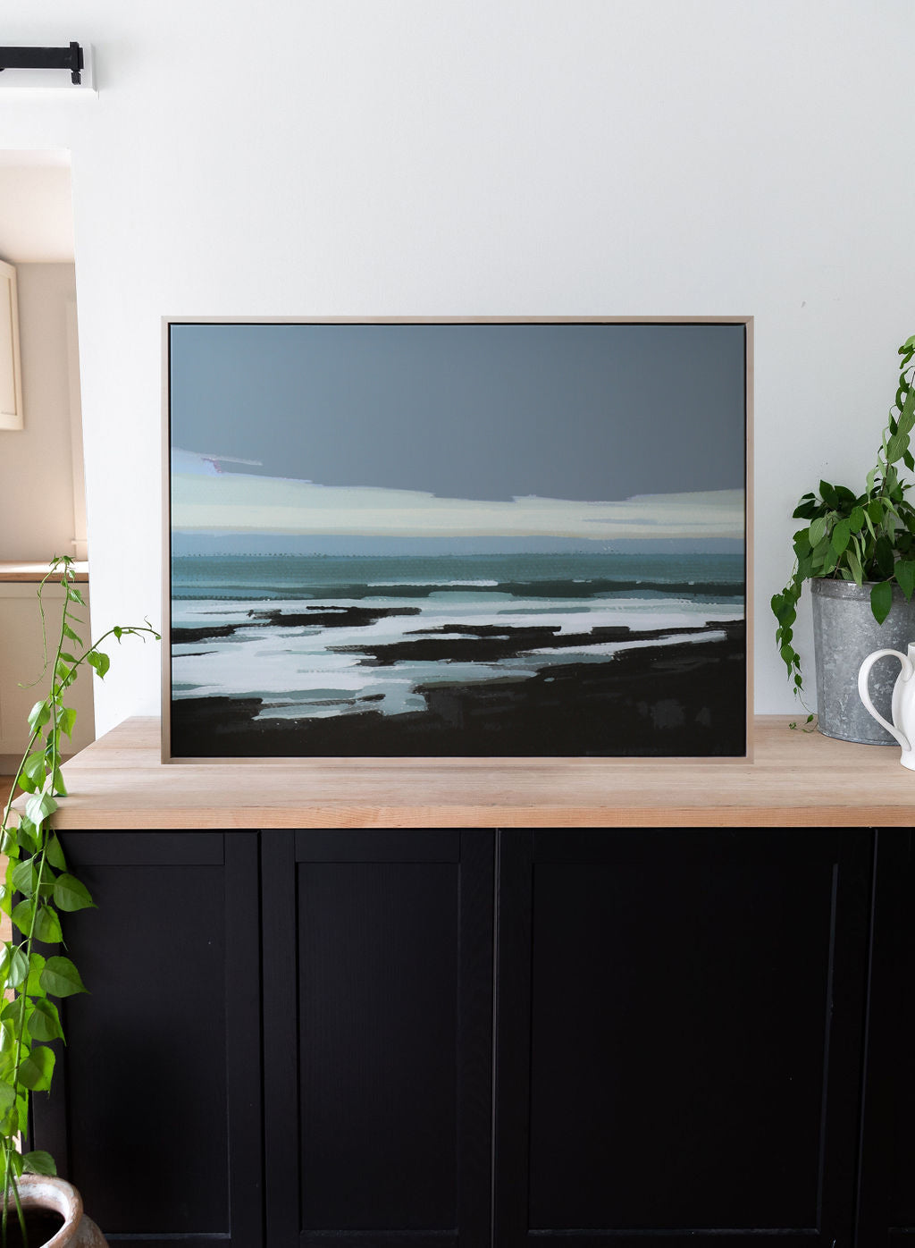 Otter Cliff | Stretched Print on Canvas