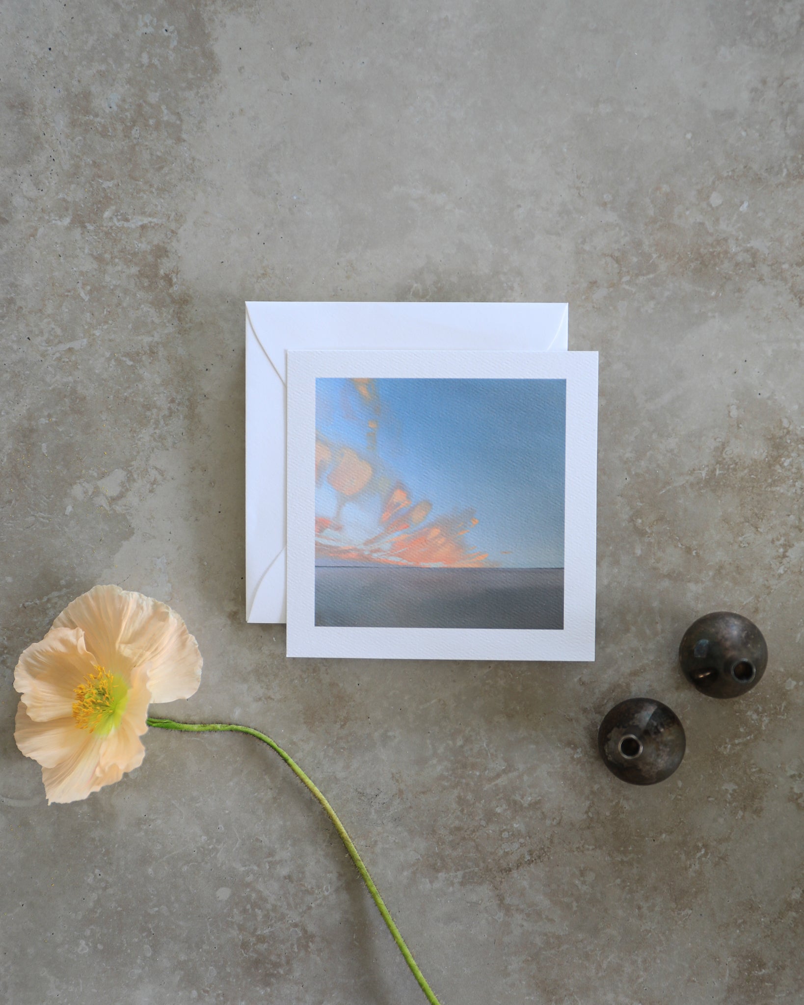 Edgecomb Sunset | Single Card & Envelope