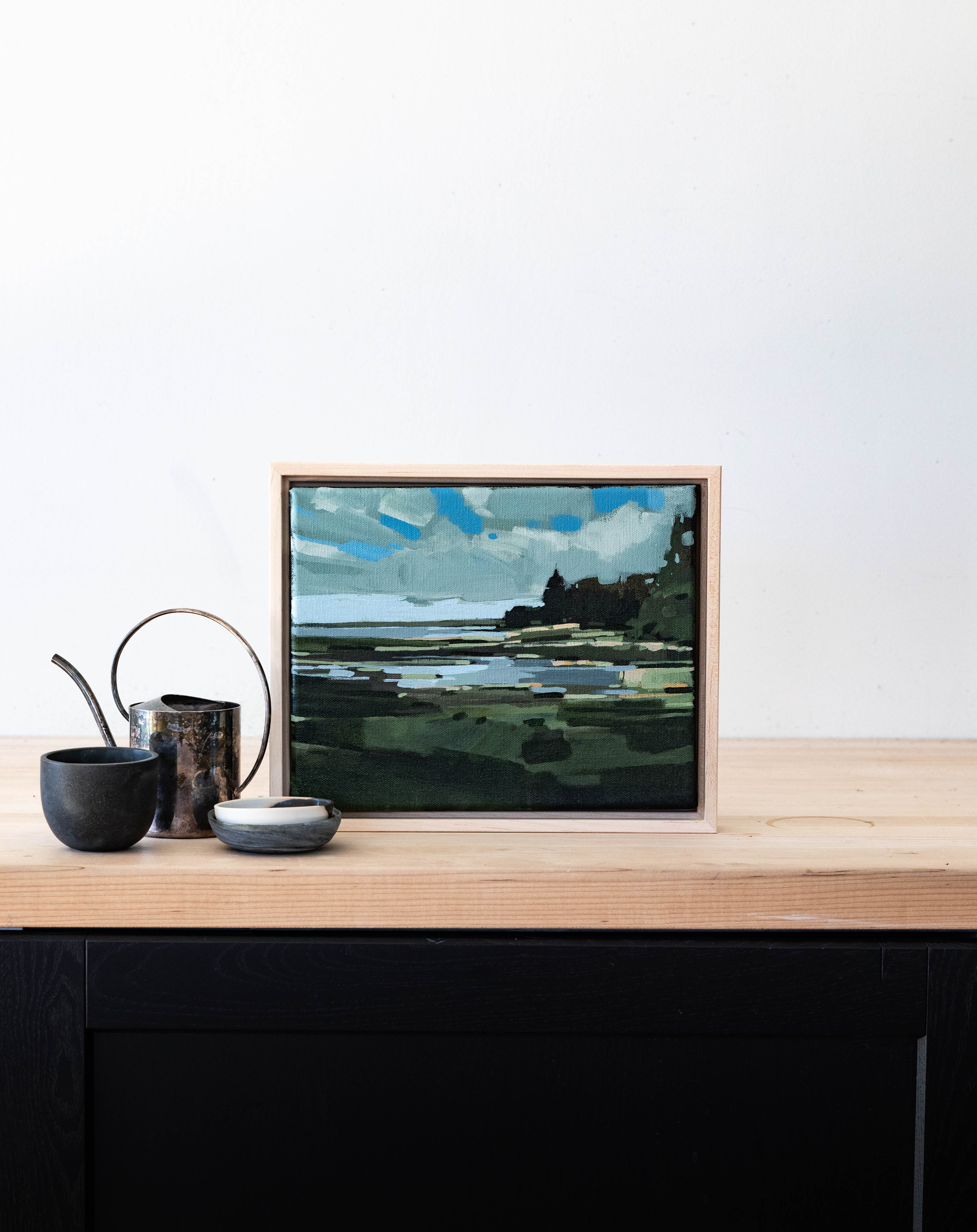 Wonderland Marsh | Stretched Print on Canvas