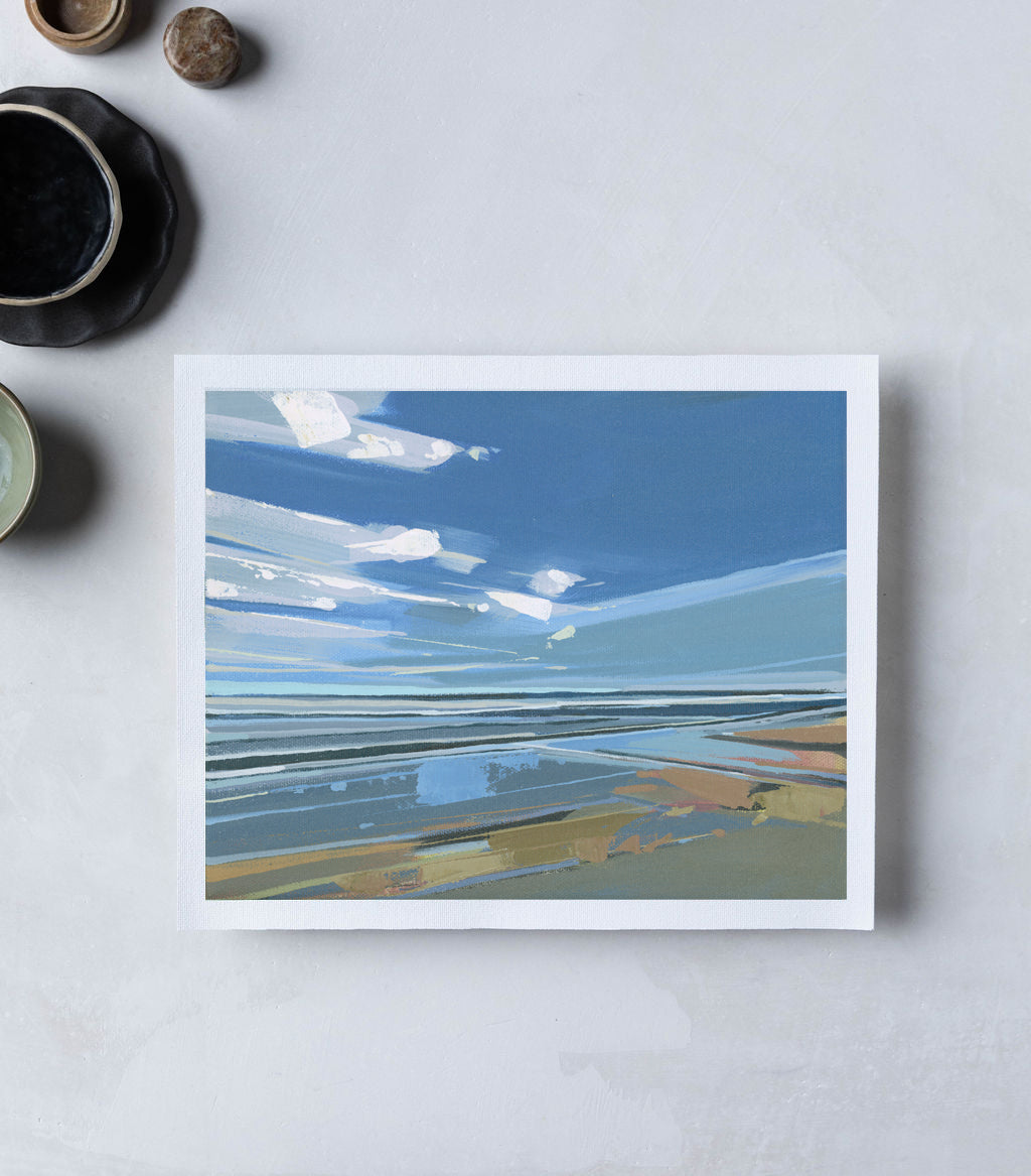 Higgins Beach Spring Study | Print on Canvas