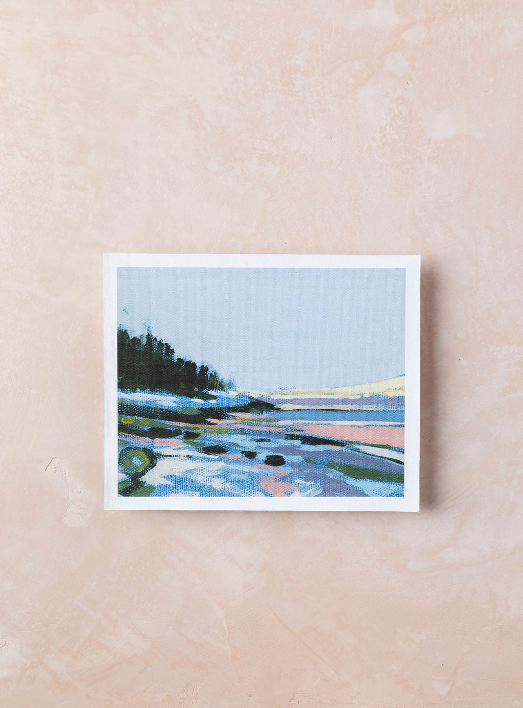 Sand Beach Violet Great Head | Print on Canvas