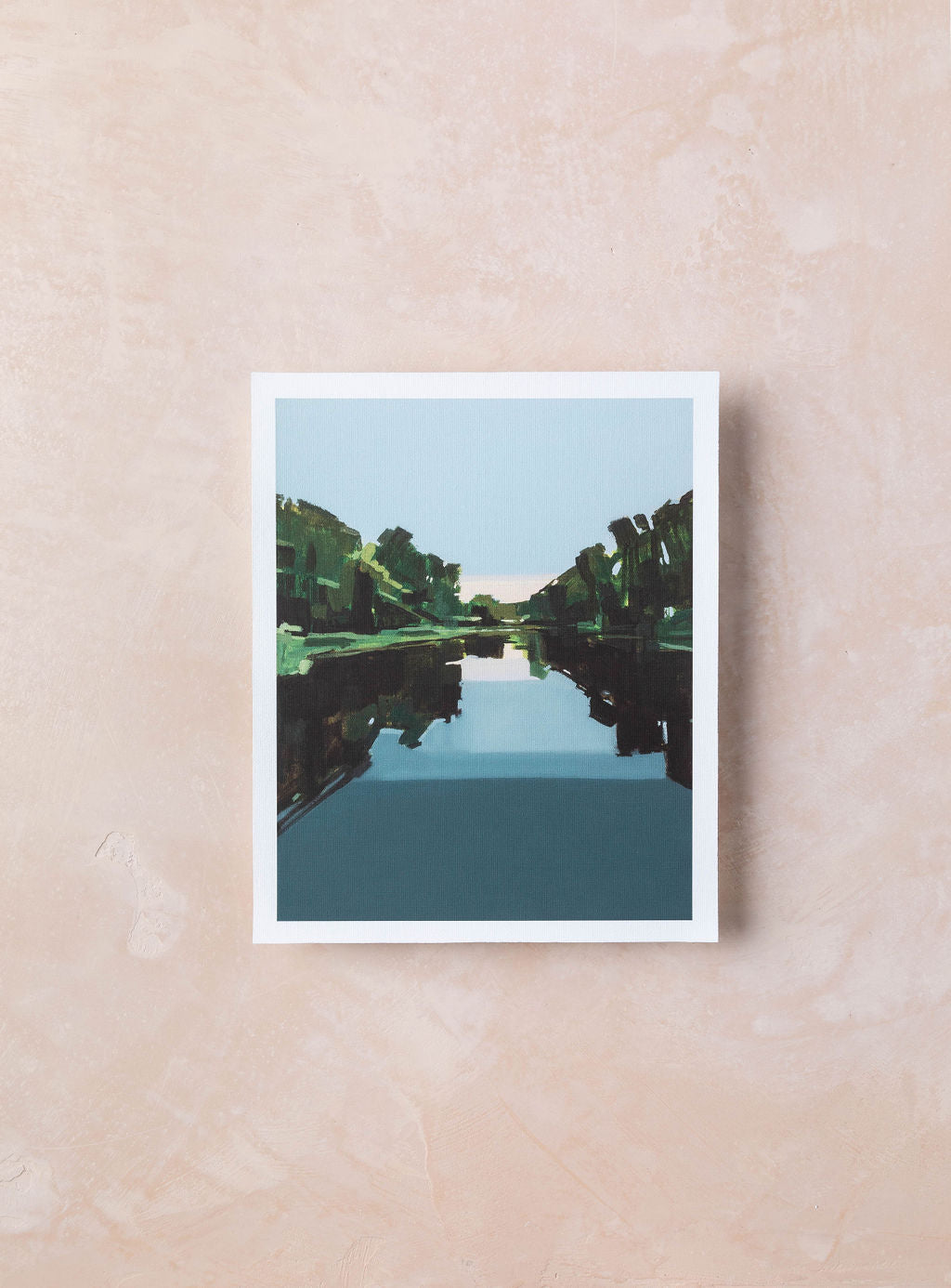 Mill Pond Blue | Print on Canvas