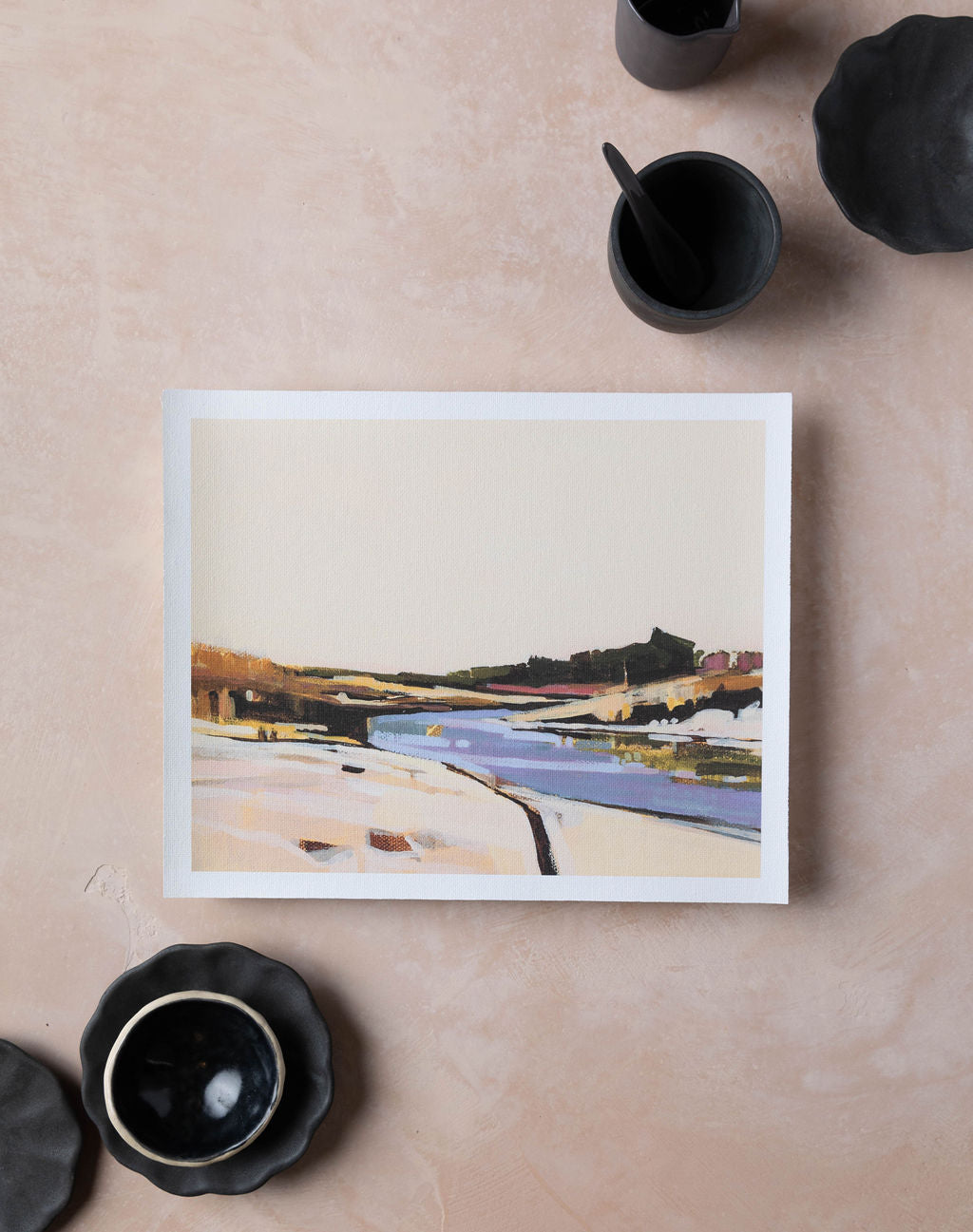 Crescent Beach Nude | Print on Canvas