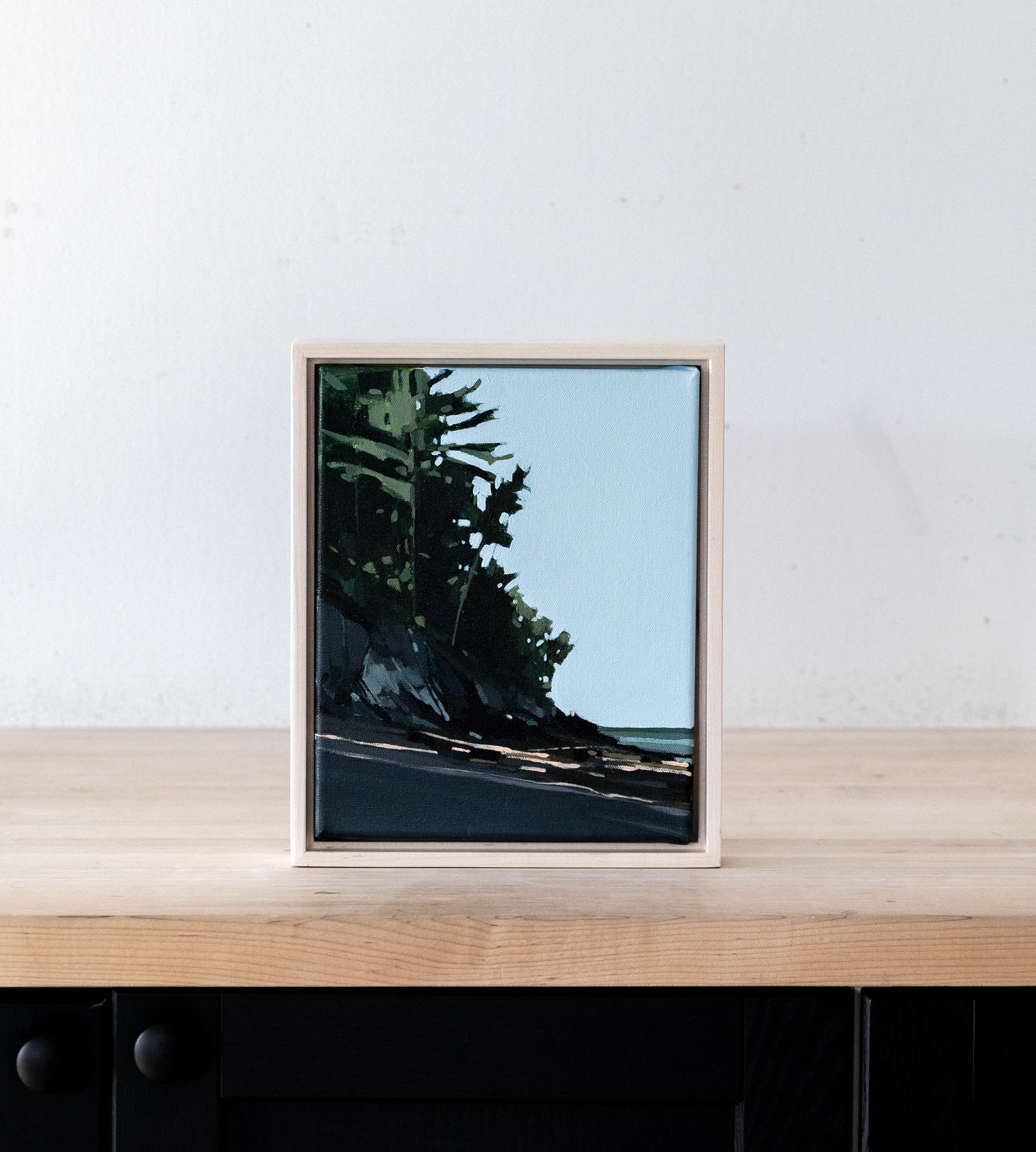 Moshier Island Study | 8x10 | Acrylic on Canvas Framed