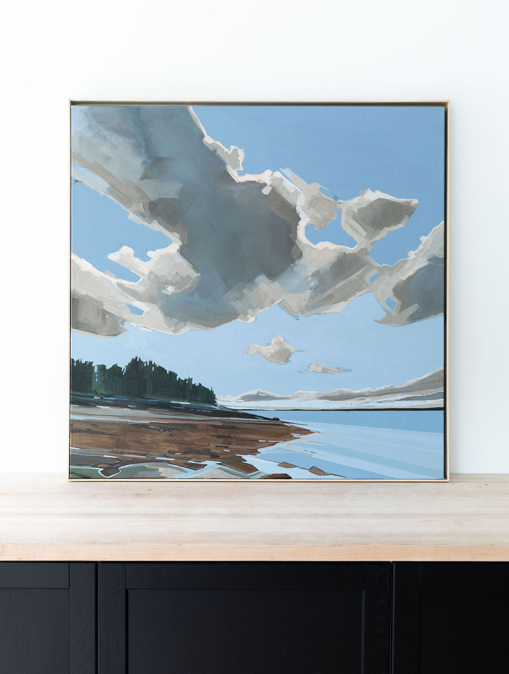 Cranberry Island Rendition 4 | 40x40 | Acrylic on Canvas Framed