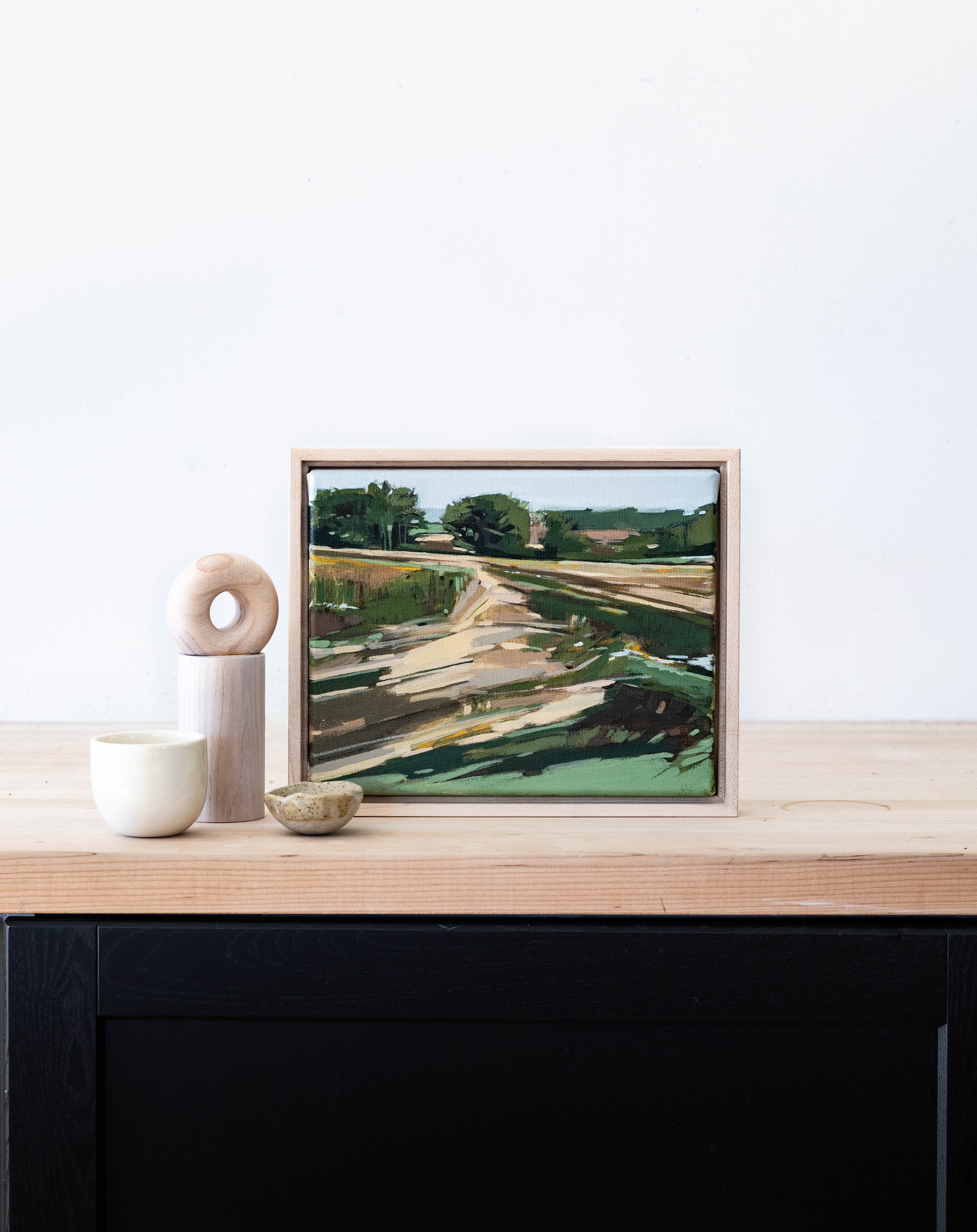 Perkins Field Study | 8x10 | Acrylic on Canvas Framed