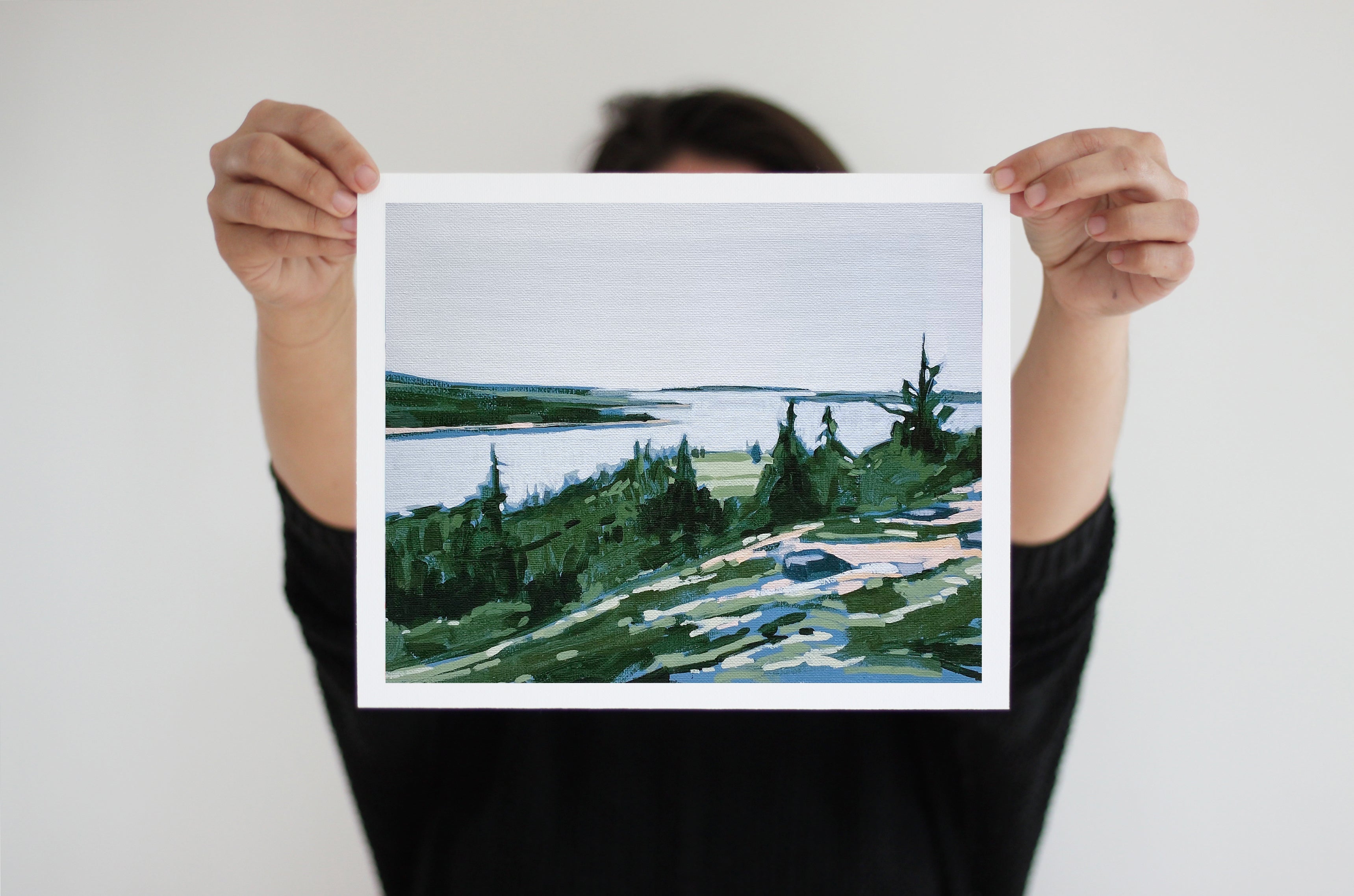 Somes Sound Lookout | Print on Canvas