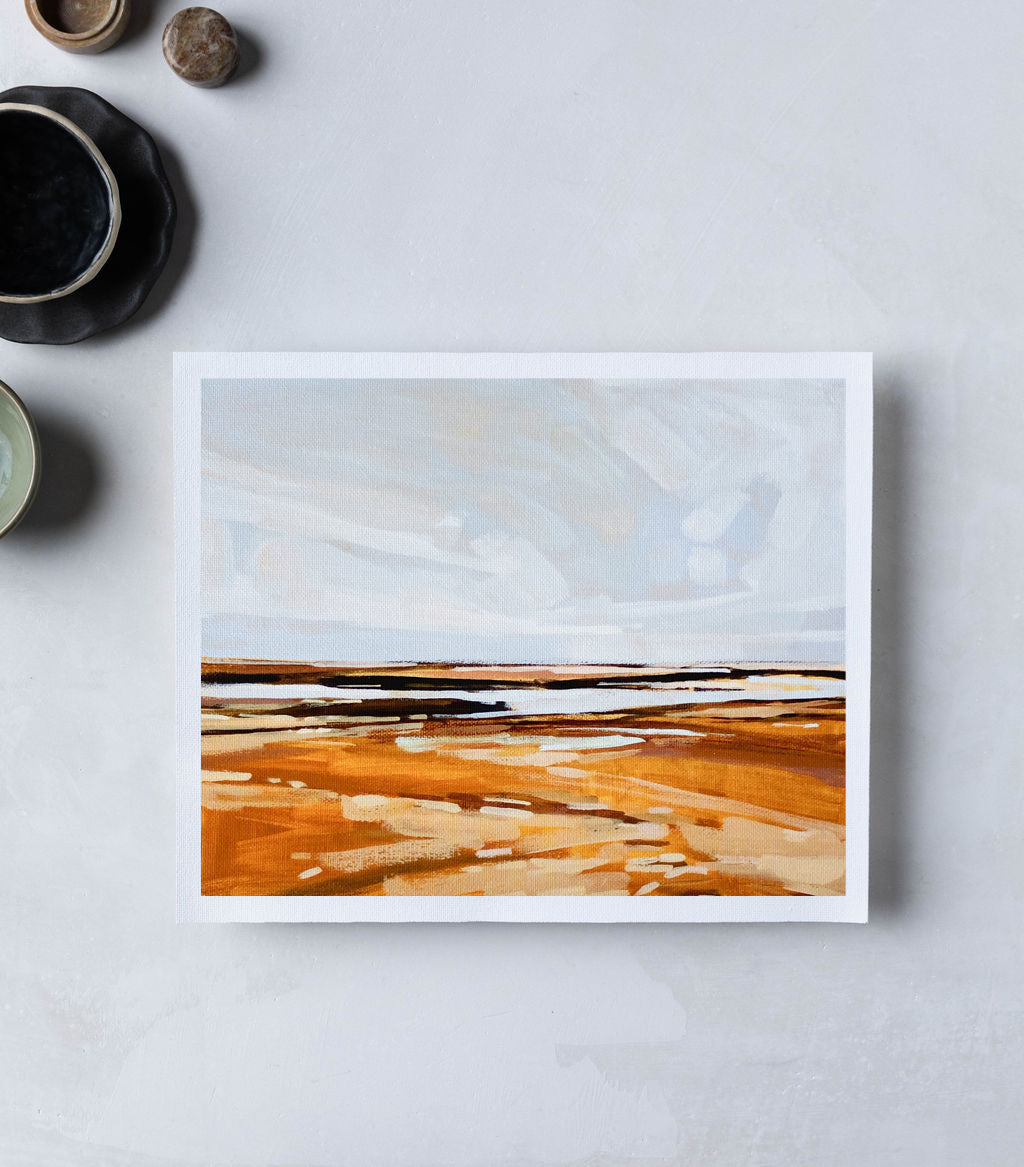 Yellow Marsh | Print on Canvas
