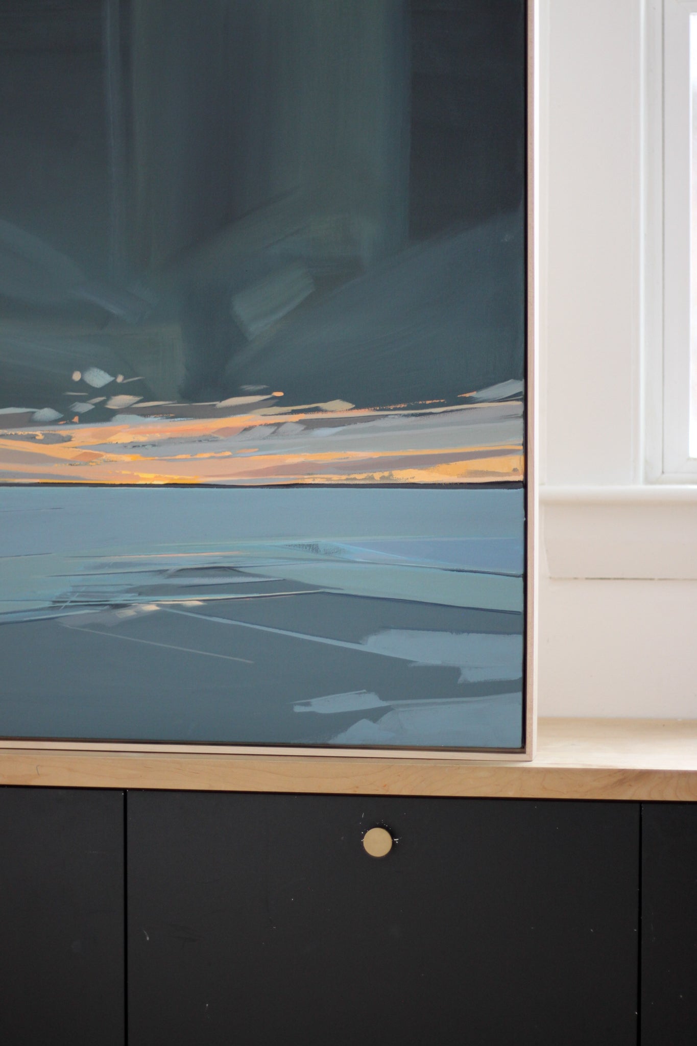 Lakeville Sunset | 36x36 | Acrylic on Canvas Framed