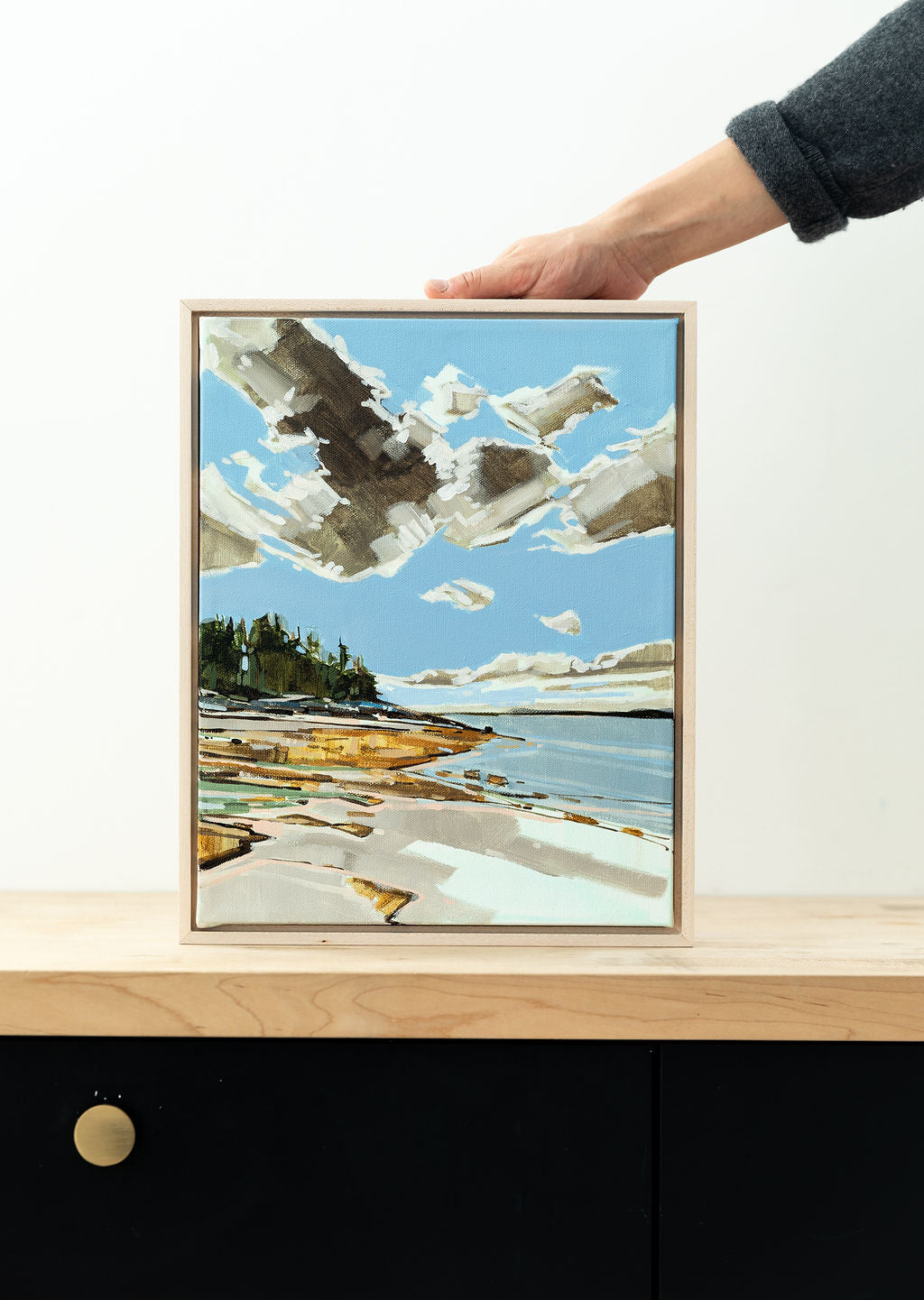 Cranberry Island | 11x14 | Acrylic on Canvas Framed