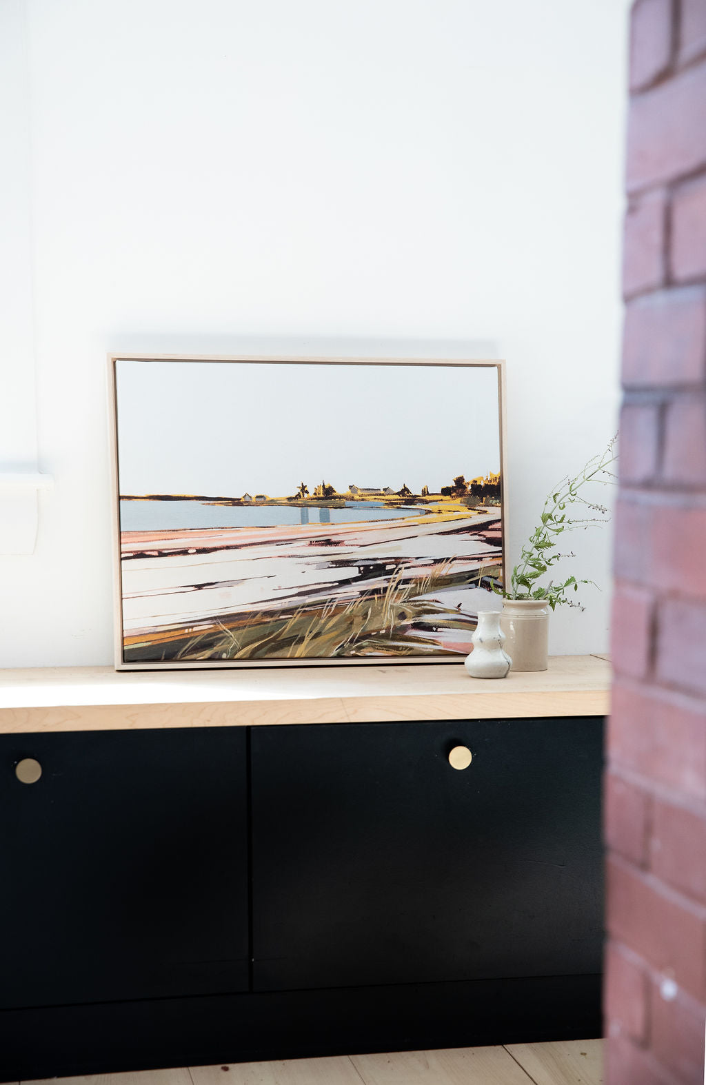 Willard Beach | Framed Stretched Print on Canvas