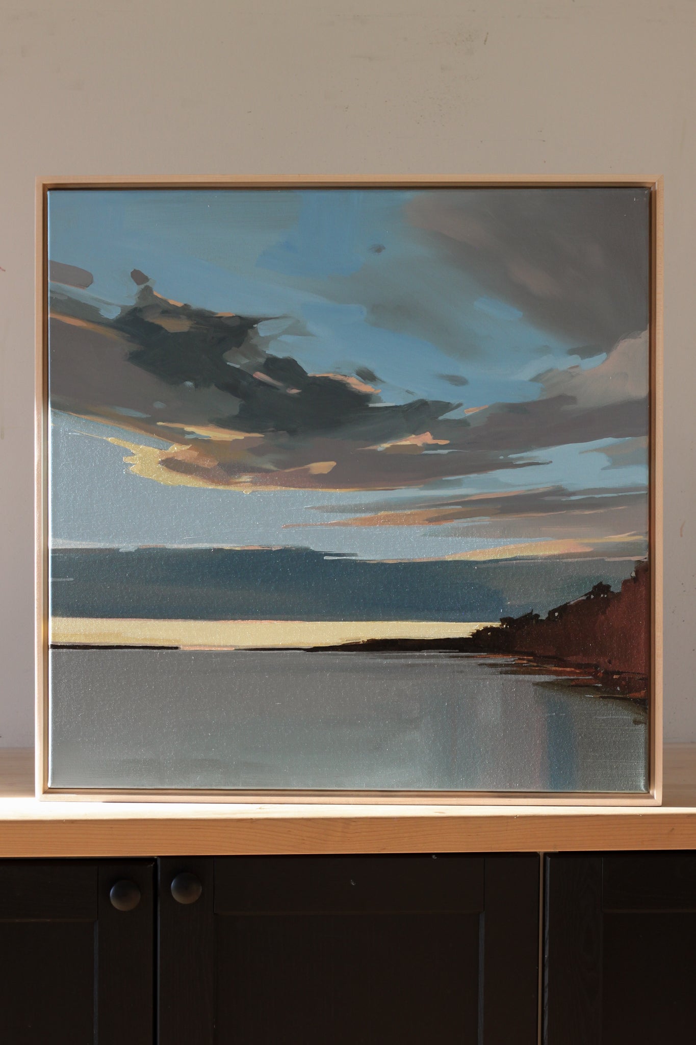 Broad Cove | 24x24 | Original Painting Framed