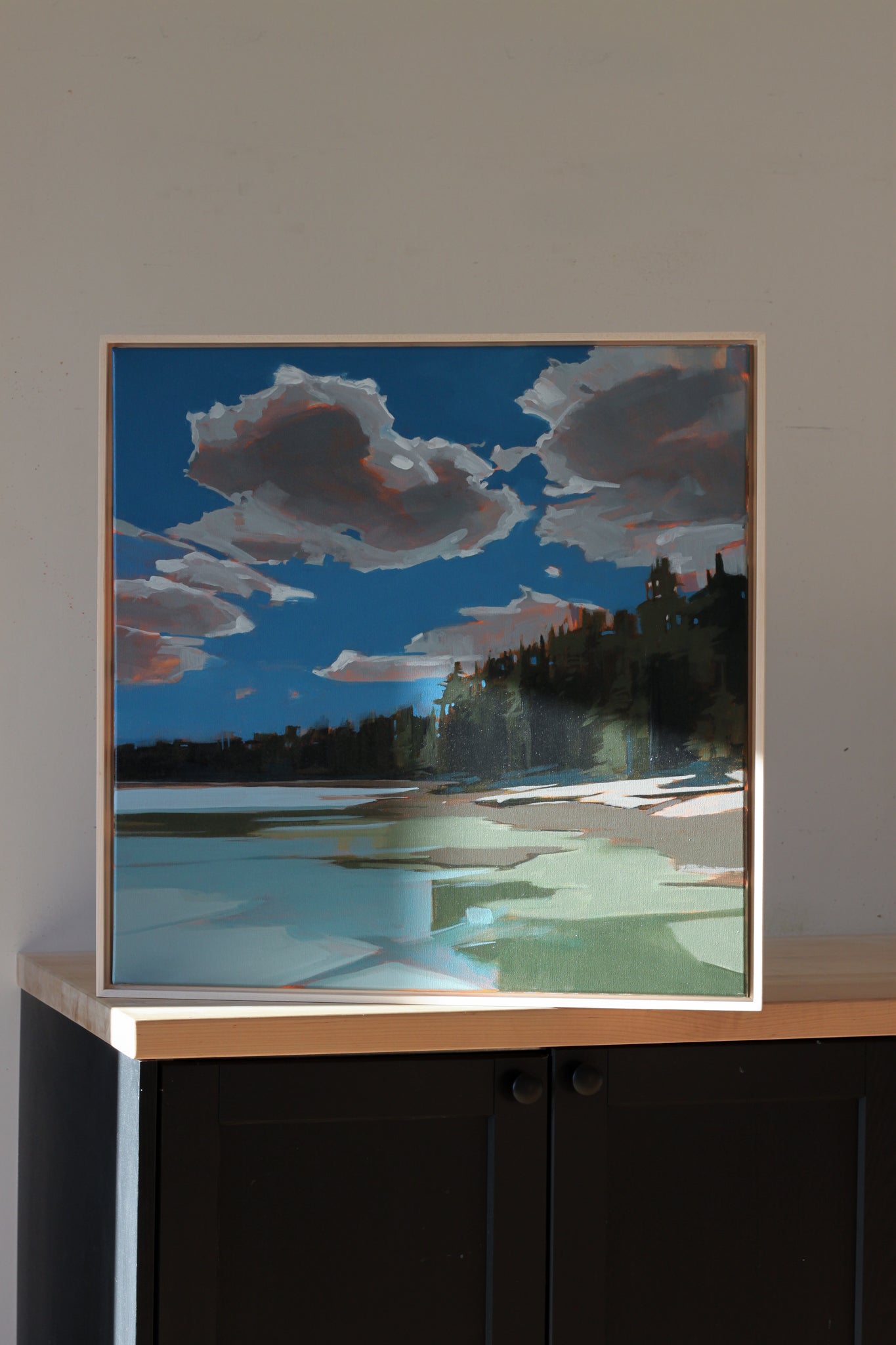 Fernald Cove | 24x24 | Original Painting Framed