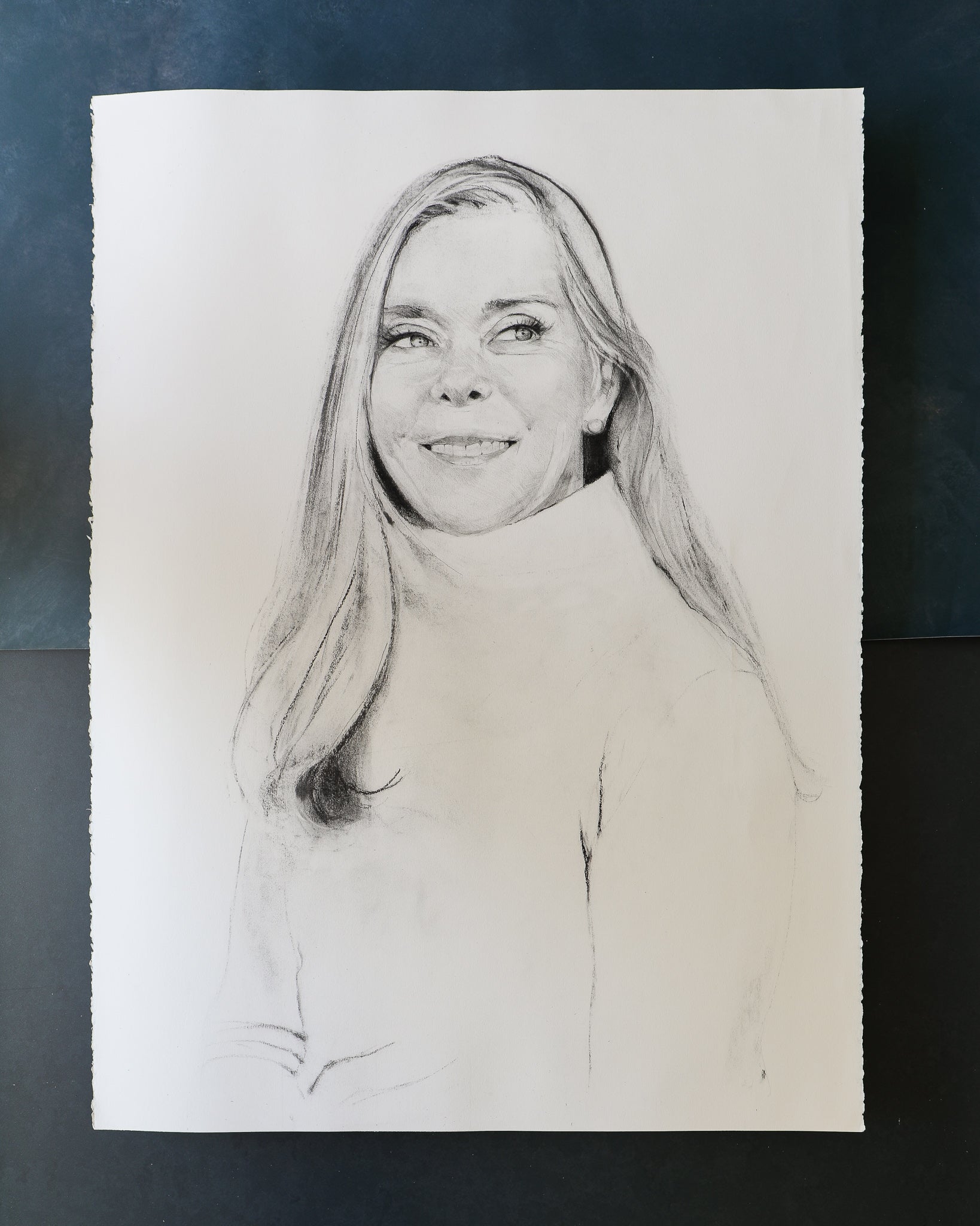 CW Charcoal | 22x30 | Charcoal on Cream Paper