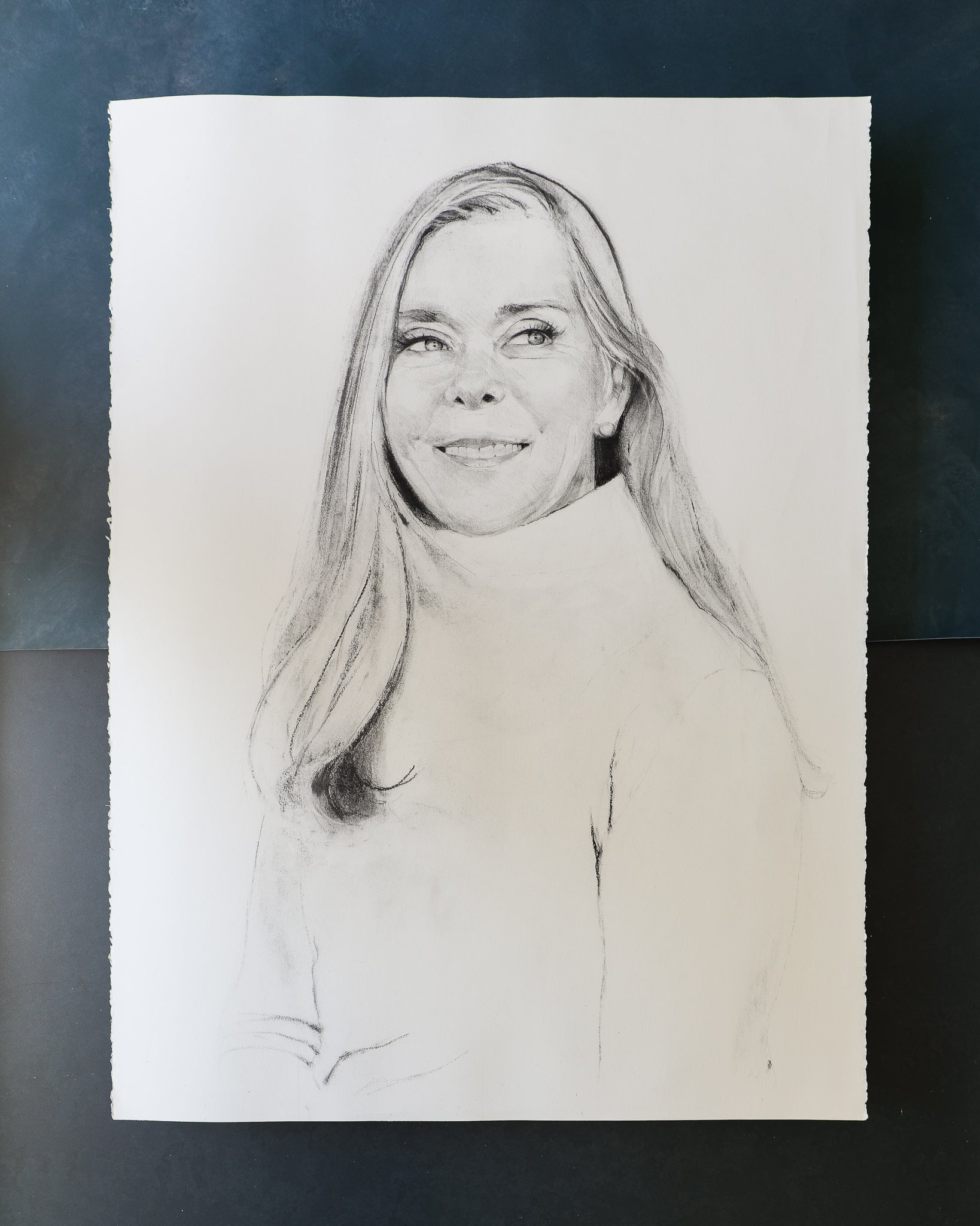 CW Charcoal | 22x30 | Charcoal on Cream Paper