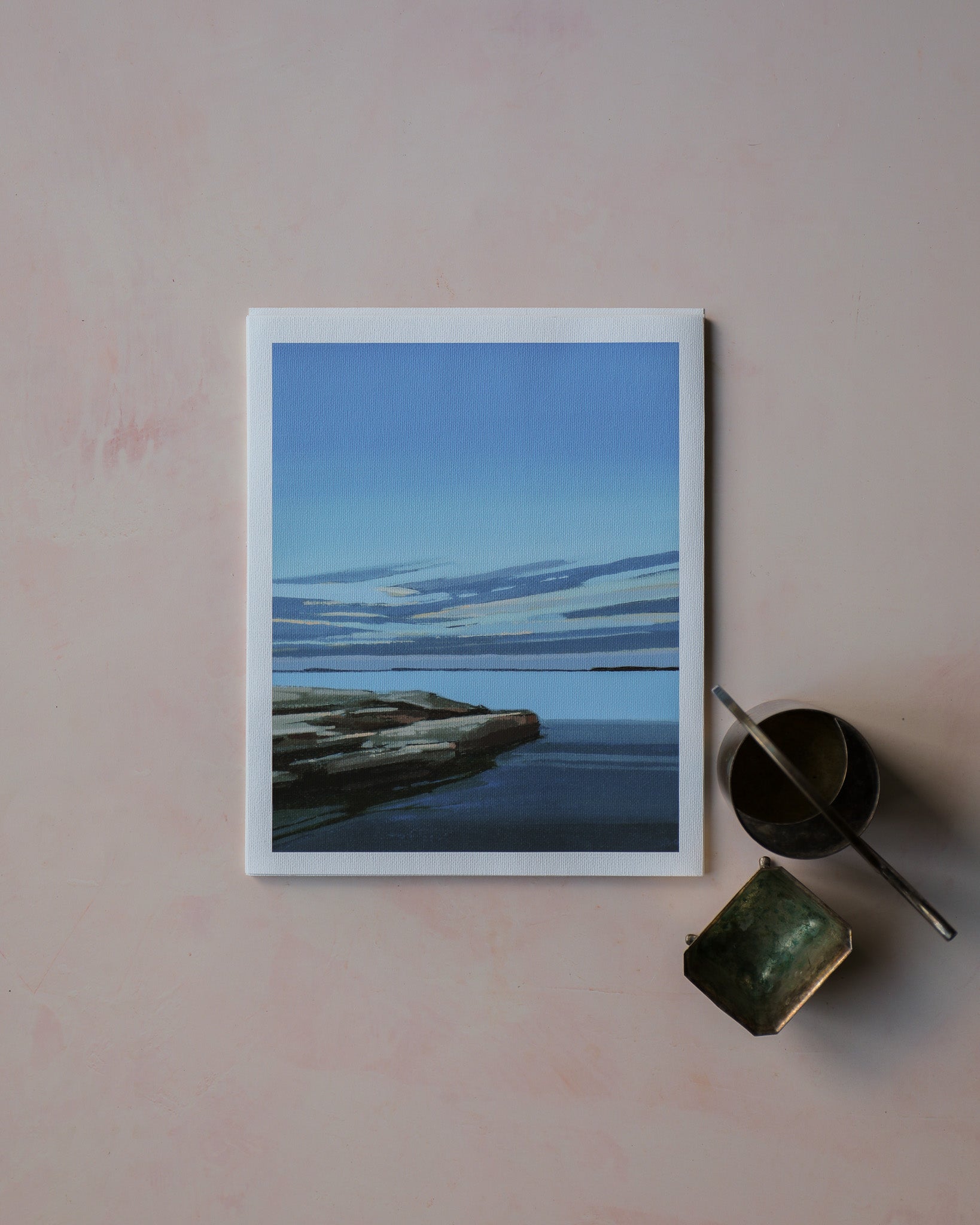 Lantern Sunset | Print on Canvas